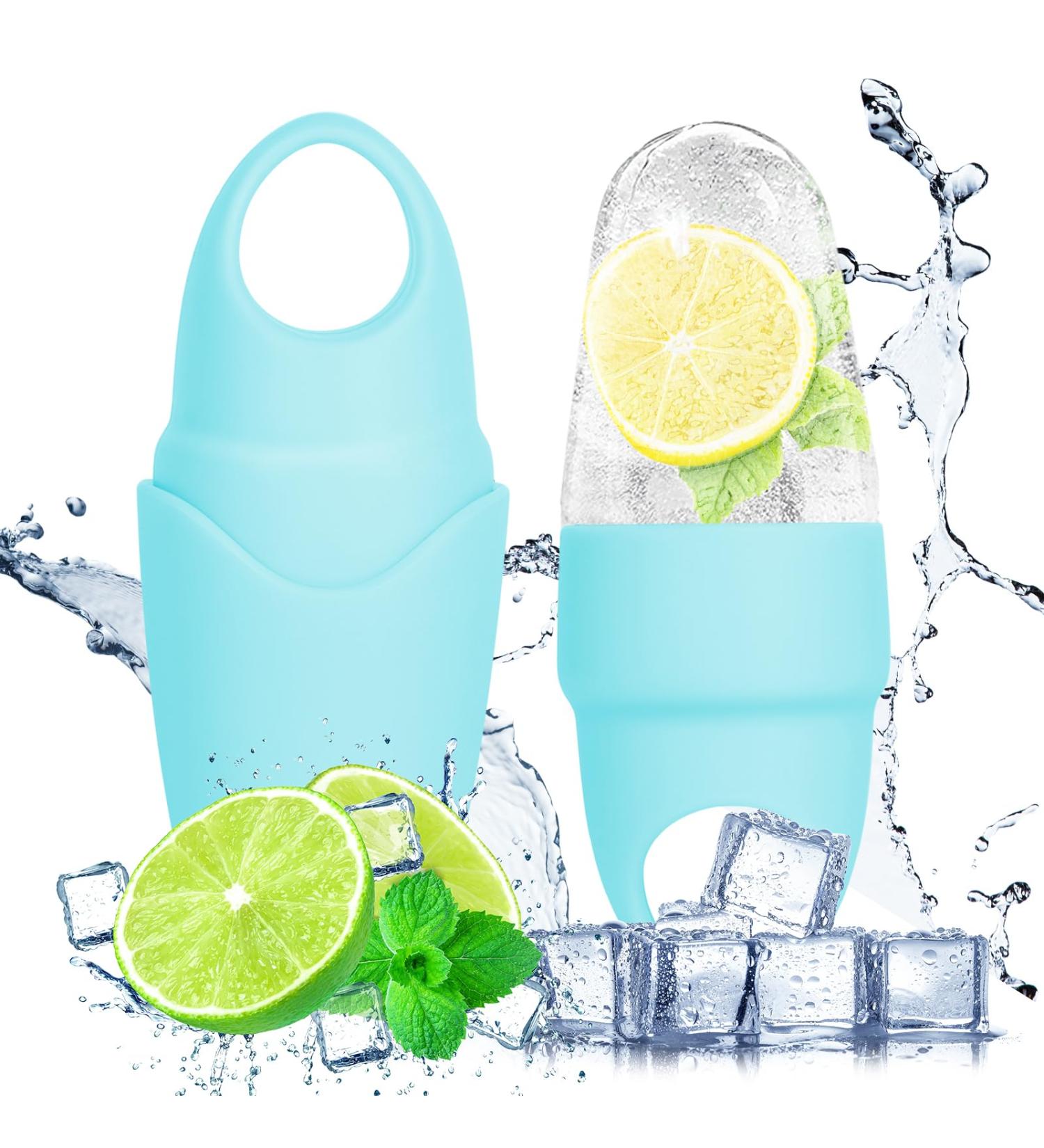 Acwoo ICE Roller - Anti-Aging Face & Body Massage Tool for Sore Muscles Dark Circles and Wrinkle Reduction | Reusable Icebell Massager - Buy Online on GoSupps.com