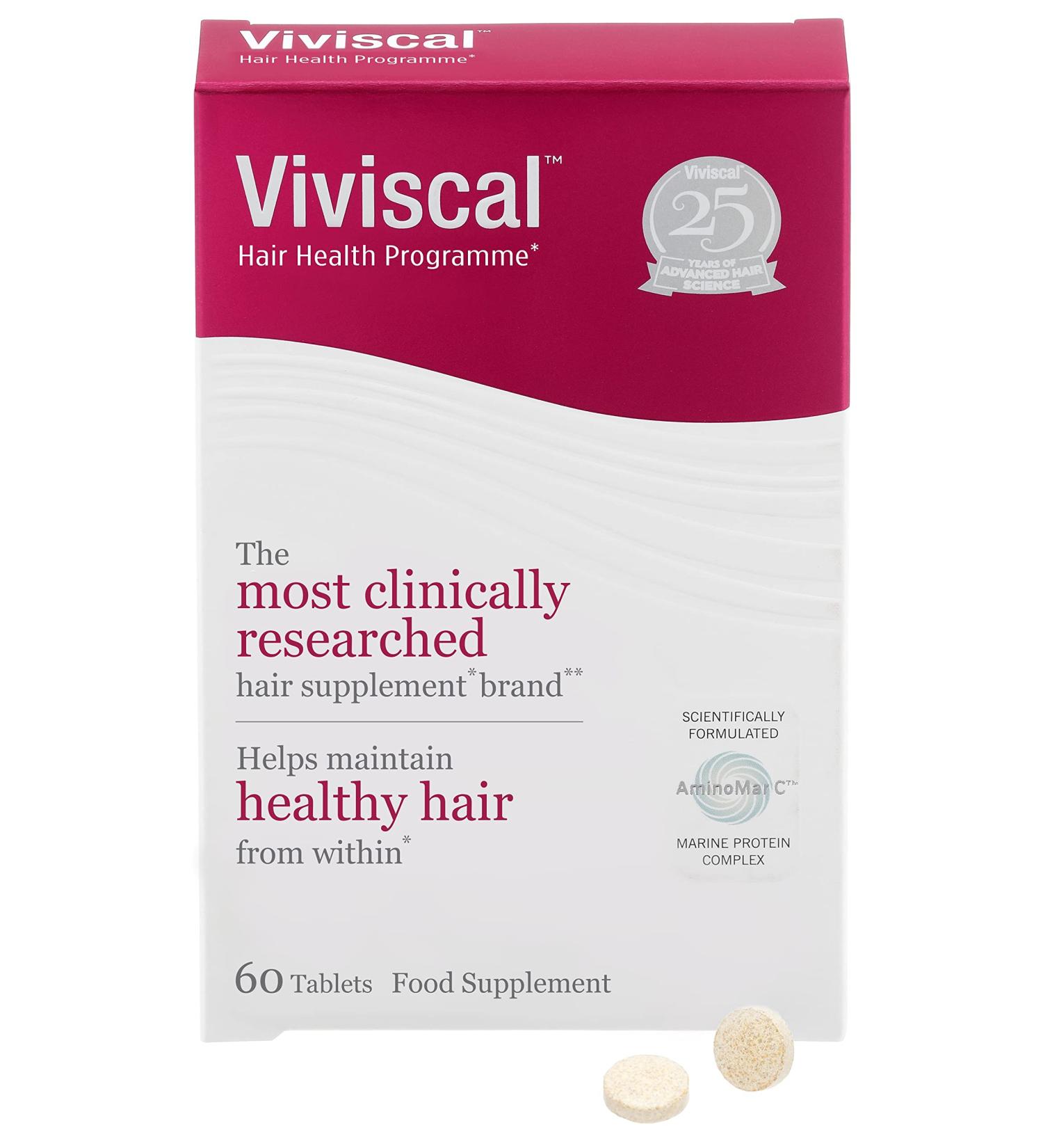 Vivical Viviscal Max Strength Hair Growth Supplement 60 pcs - Buy Online on GoSupps.com
