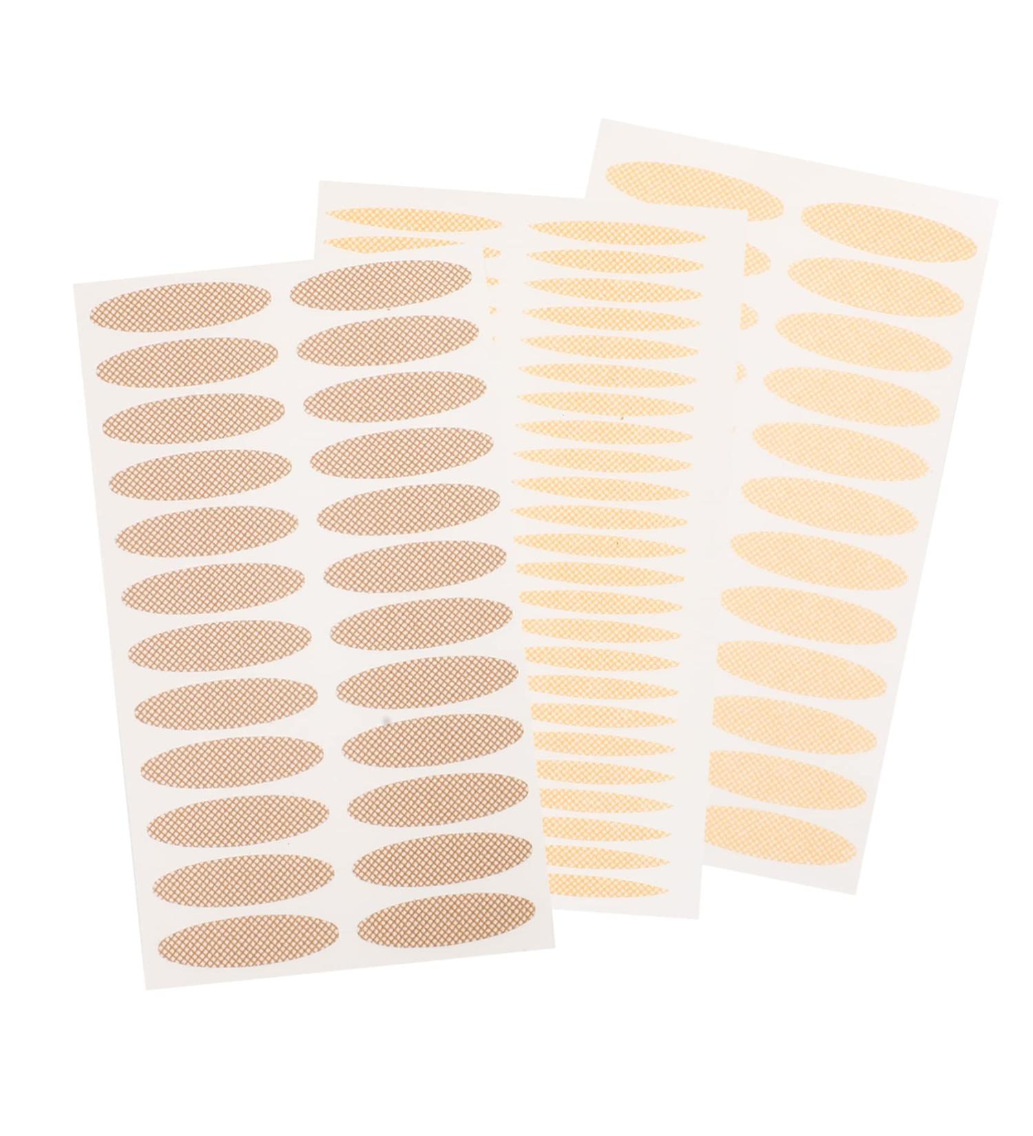 FOMIYES Clear Wallet 80pcs Lace Double Eyelid Sticker Mesh Tape Double Side Eyelid Eye Makeup Supplies Patch Girl Make up - Buy Online on GoSupps.com