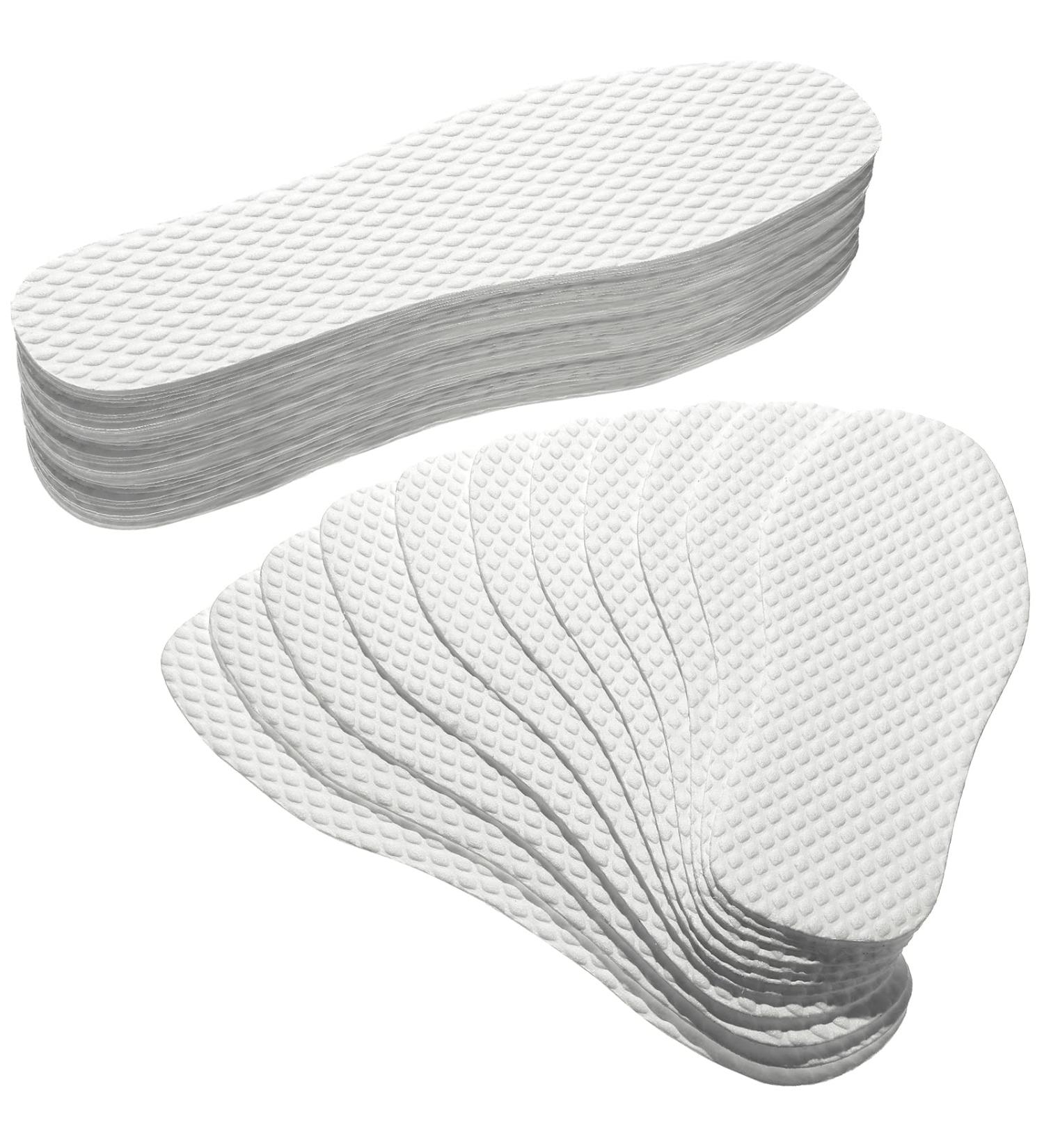24 Pairs Disposable Shoe Liners for Women and Men - Breathable Thin Insoles for Hiking, Running, and Outdoor Activities - Buy Online on GoSupps.com