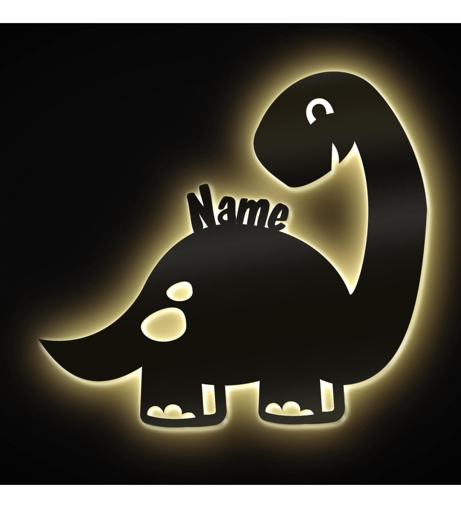 Dino Gifts: Personalized Dino Lamp Wall Decor for Kids' Nursery & Dino Room - Perfect Gift for Boys & Girls - Buy Online on GoSupps.com
