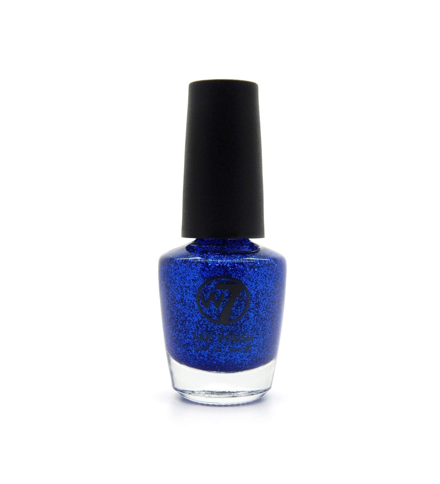 W7 Cosmetics Nail Polish Number 3 Blue Dazzle 15 ml