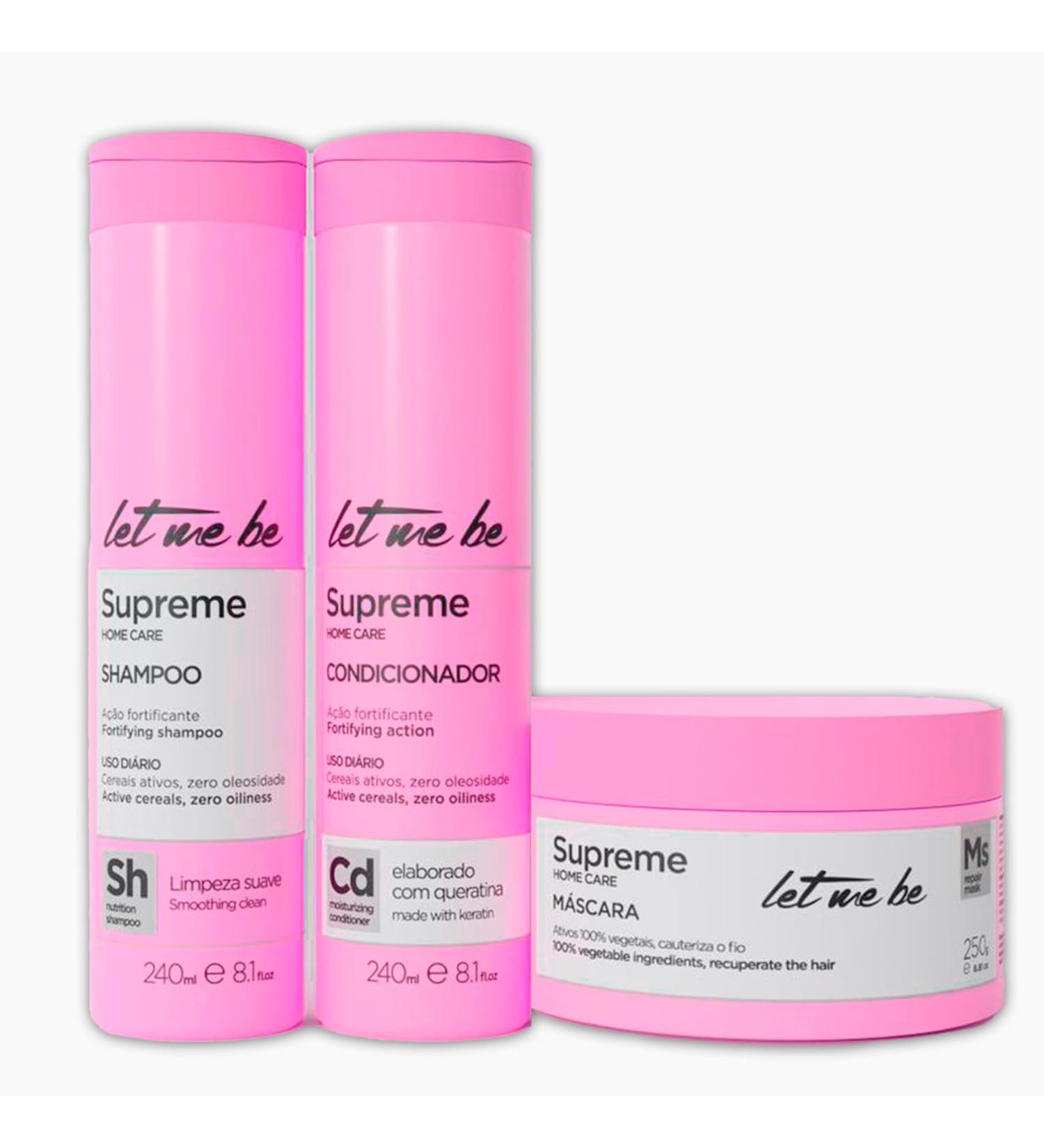  Let Me Be Supreme Home Care Kit (3 products) Let Me Be | 2 x 240ml & 250g - Buy Online on GoSupps.com