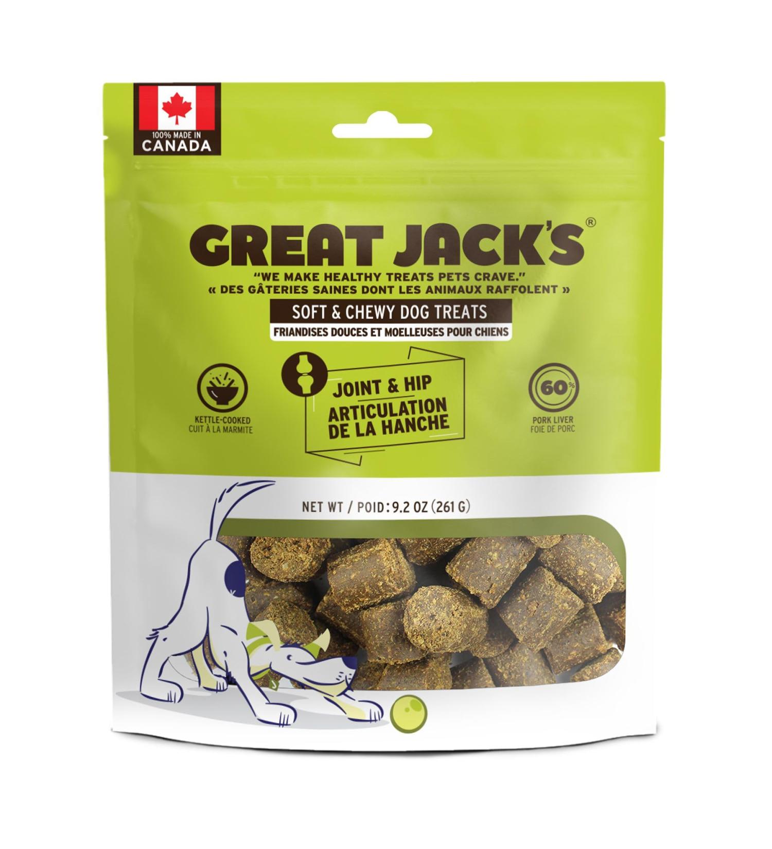 Great Jack s Dog Functional Treats 261g (Joint & Hip) - Buy Online on GoSupps.com
