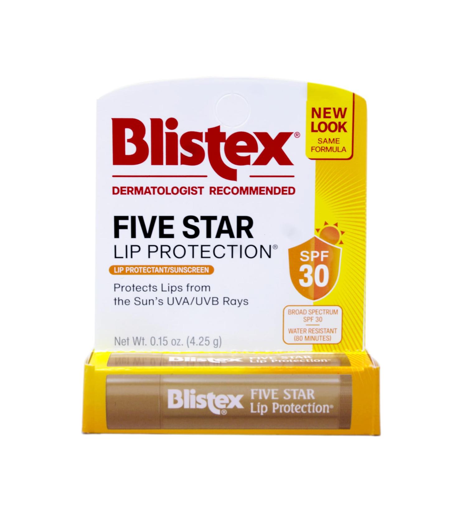Blistex Five Star Lip Protection .15 Ounce by Blistex BEAUTY - Buy Online on GoSupps.com