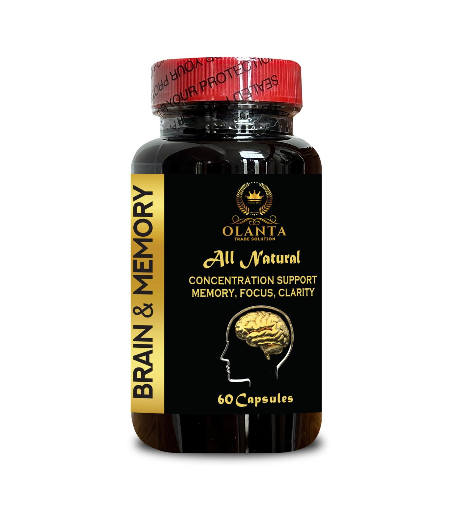 OLANTA TRADE SOLUTION Mind Matrix Brain Clarity Support - Advanced Cognitive Health Formula for Focus & Mental Performance with Phosphatidylserine & Bacopa Monnieri - 1 Bottle - Buy Online on GoSupps.com