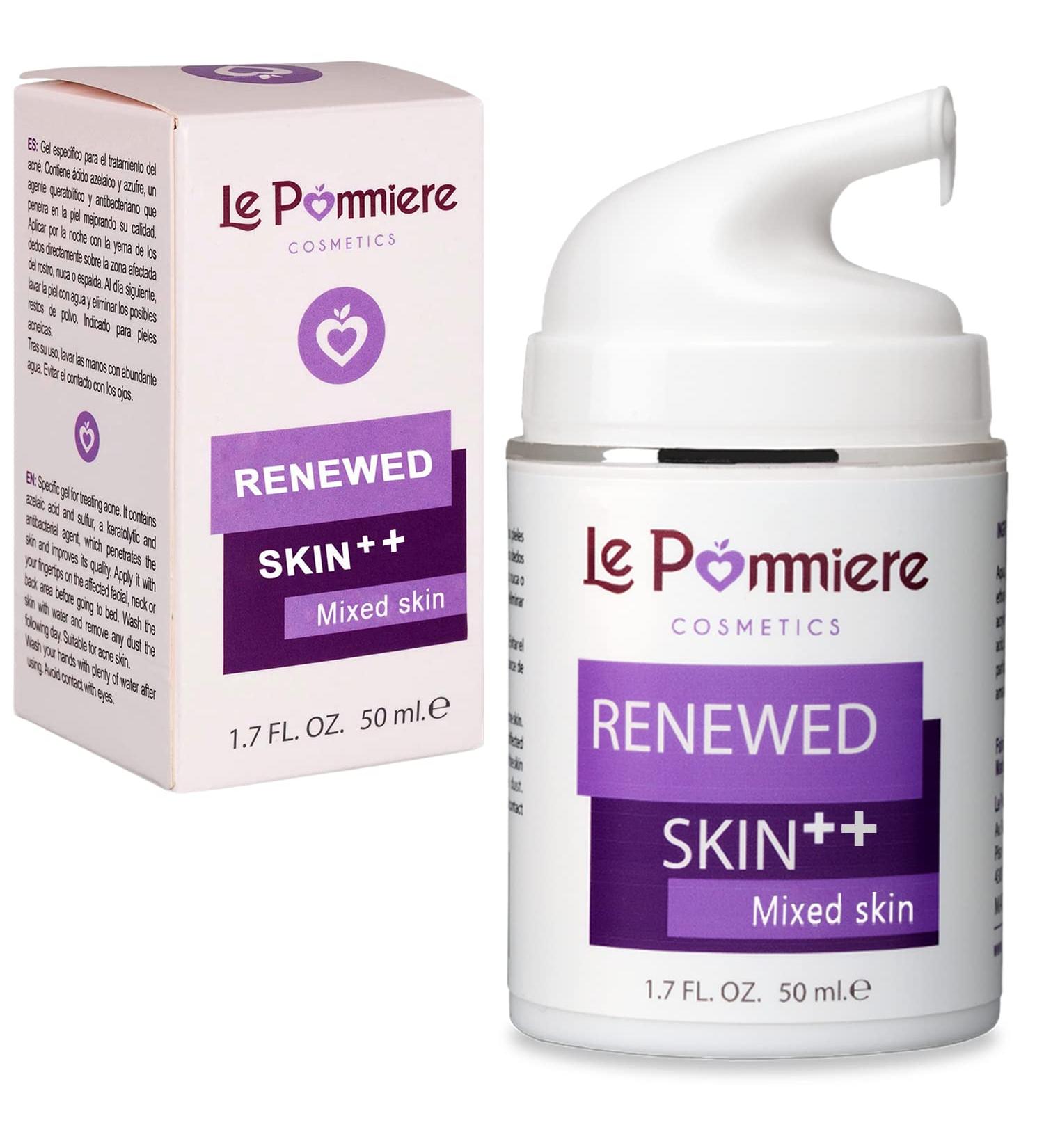 Le Pommiere Acne Treatment Gel 50ml Helps Remove Pimples Acne from Face or Body Anti-Facial and Body Impurities Youth Young Hormonal or Cystic - Buy Online on GoSupps.com