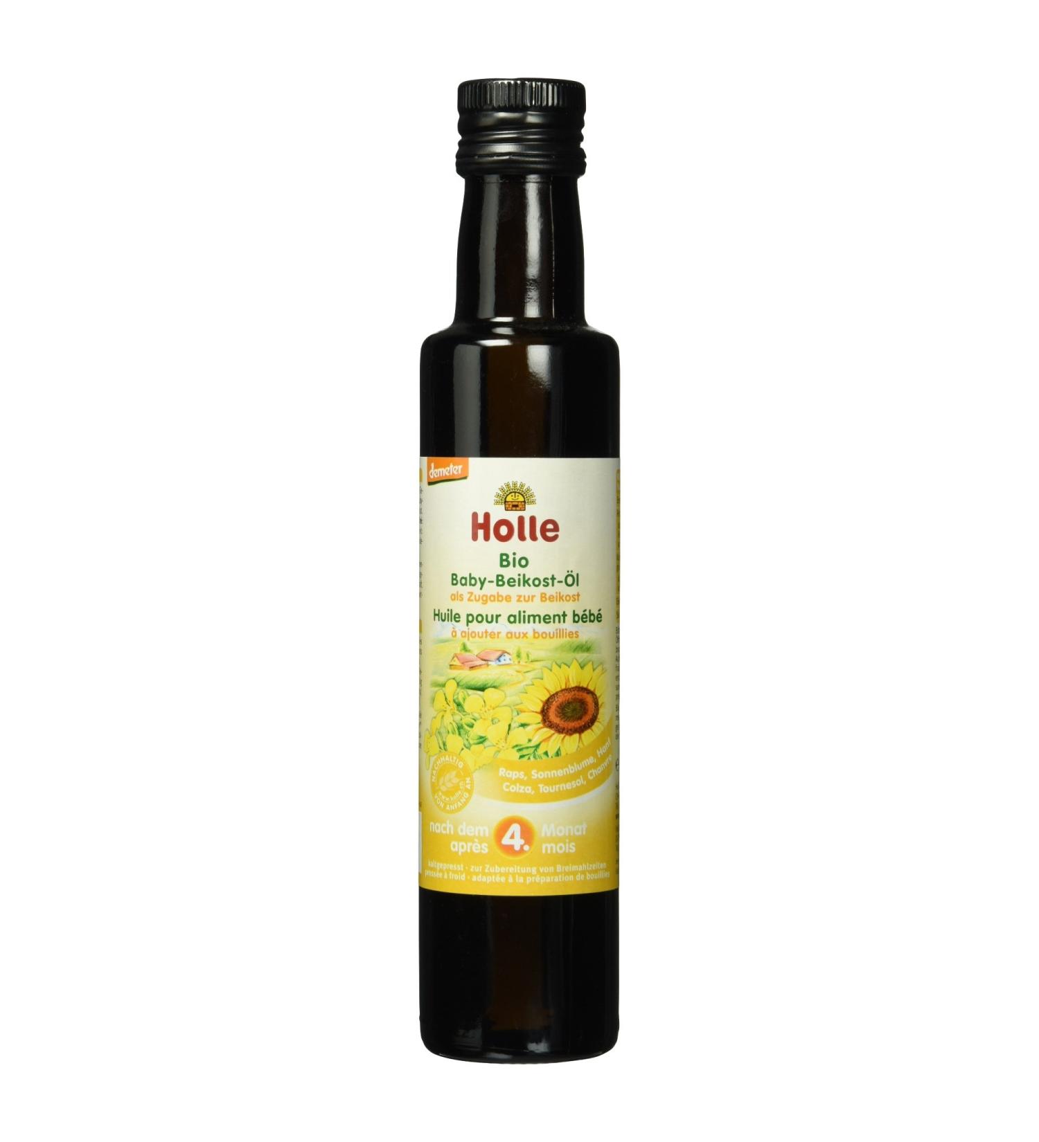 Holle Bio Baby Board Coarse Oil 250ml - Organic Baby Care | Worldwide Shipping - Buy Online on GoSupps.com