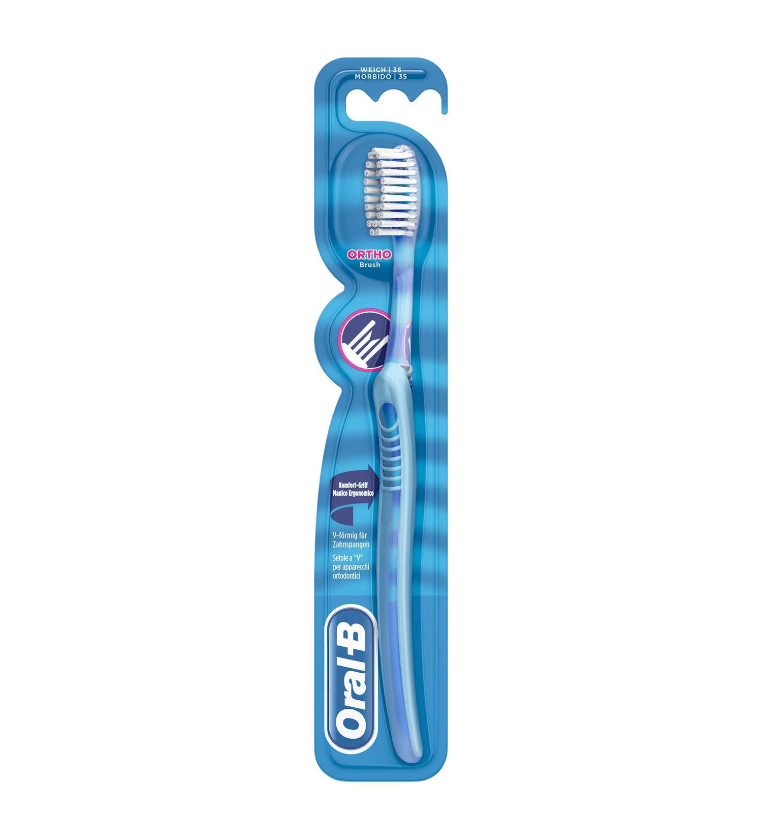 Oral-B Orthodontic Manual Toothbrush Pack of 6 (6 x 1 piece)