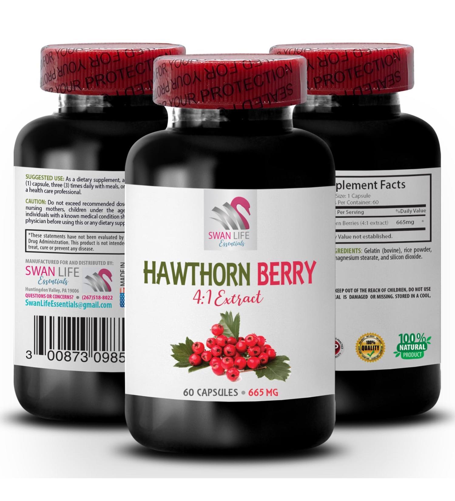 berry supplement - HAWTHORN BERRIES EXTRACT - antioxidant supplement for women antioxidant berries berry extract powder wild berry energy hawthorn energy pills hawthorn berry tincture 1Bot 60Cap - Buy Online on GoSupps.com