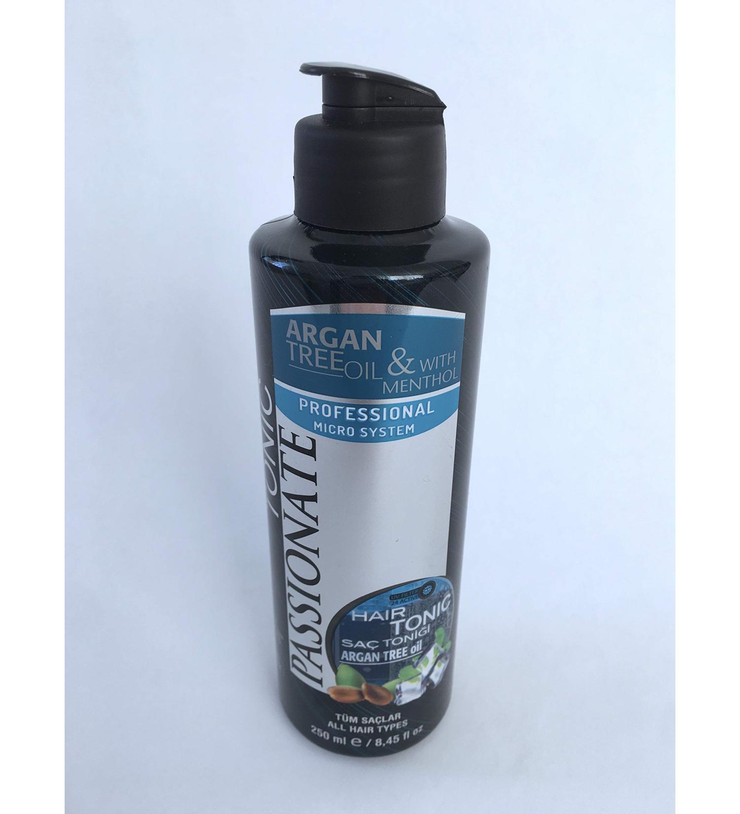 Passionate hair tonic with argan oil & menthol 250 ml!