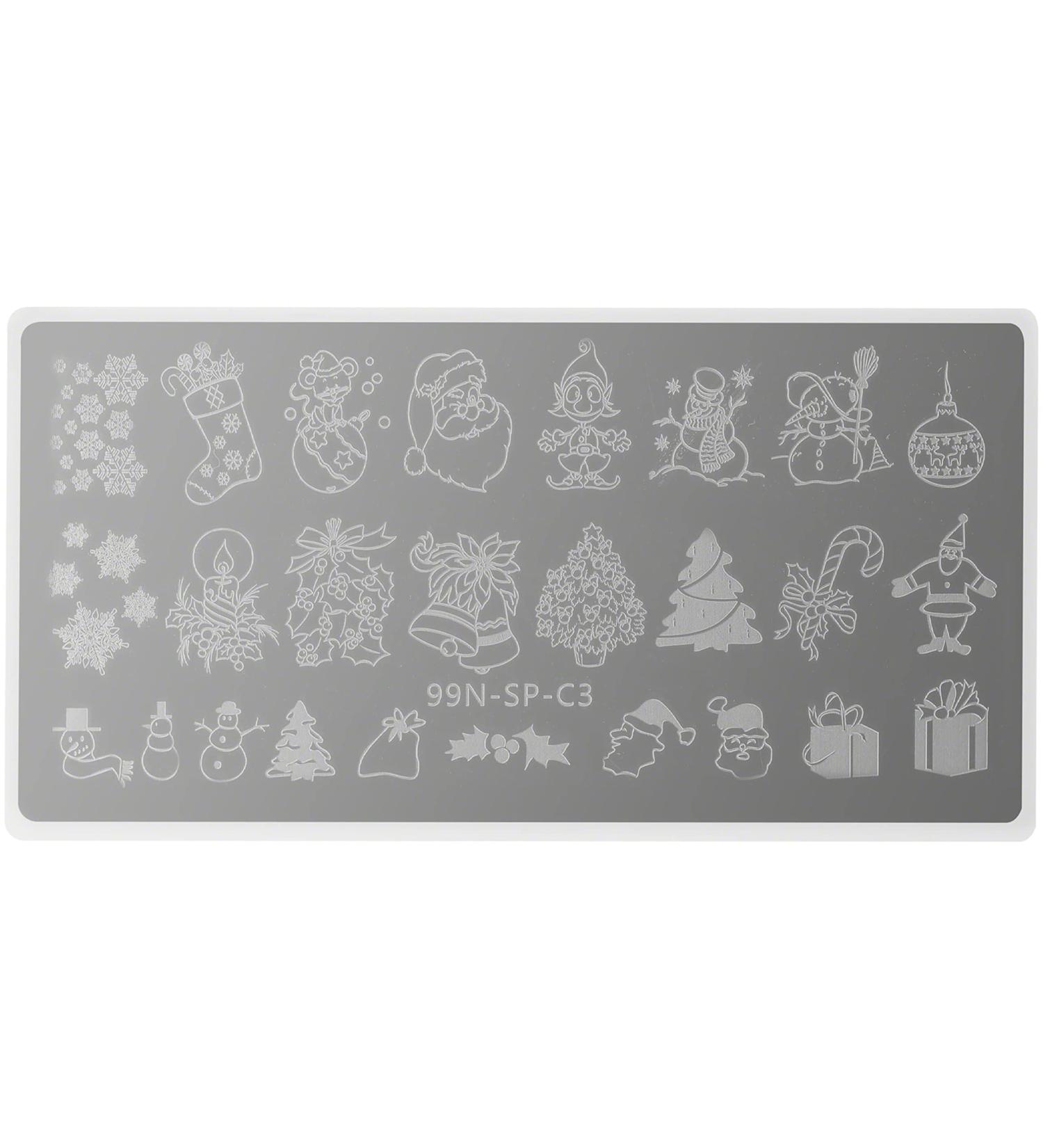 Shop 99nails Stamping Plate Special - Mixed Christmas | International Shipping Available! - Buy Online on GoSupps.com