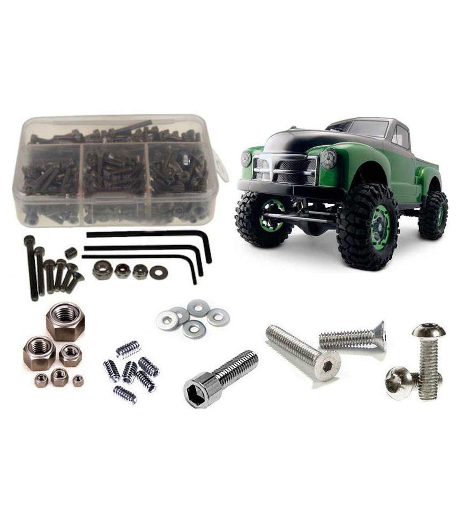 RC Screwz Screw Set SCX-10 RCZAXI002 Electric Car/Truck Option Parts