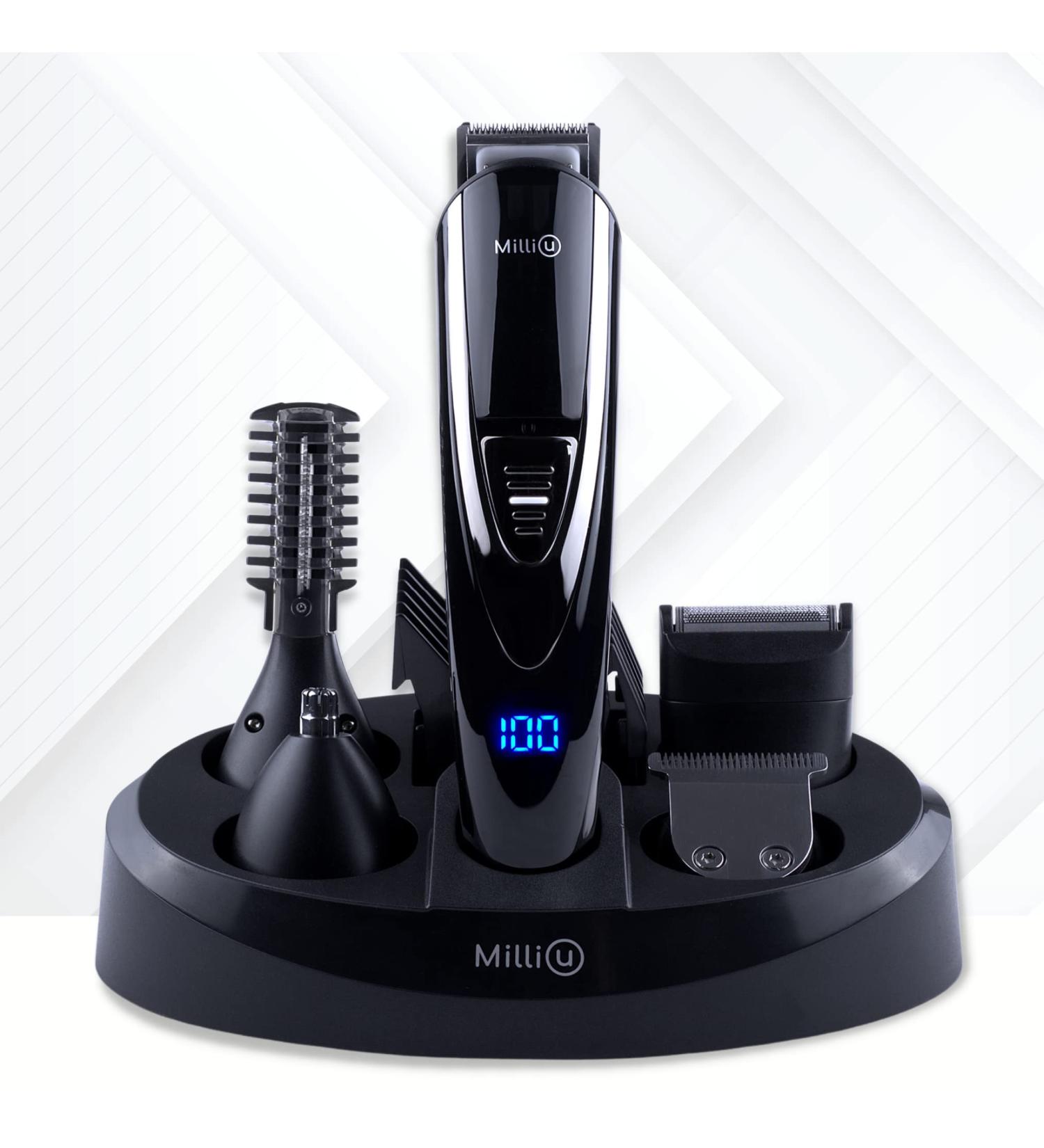 Cordless Waterproof Beard Trimmer for Men - Hair and Body Grooming Tool - Men's Electric Beard Shaver - Ideal for Well-Groomed Facial Hair - Buy Online on GoSupps.com