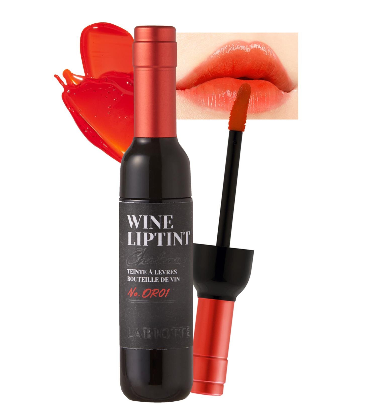 LABIOTTE Chateau Wine Lip Tint Chardonnay Orange - Korean Lip Stain for Hydrating Lip Care - Buy Online on GoSupps.com