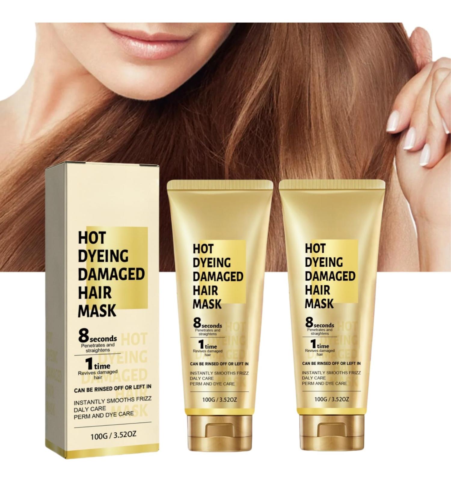 KTIVZMF Keratin Hair Care Cream Dye Repair Conditioner and Daily Care Perm Smooth and Moisturizing Hair Mask Suitable for Daily Care Perm - Buy Online on GoSupps.com