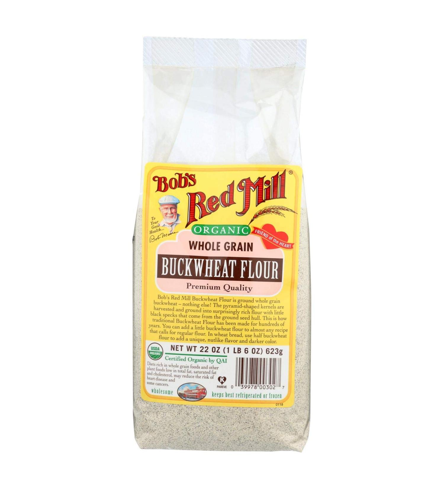 Bob's Red Mill Buckwheat Organic, 22-ounces (Pack of4)