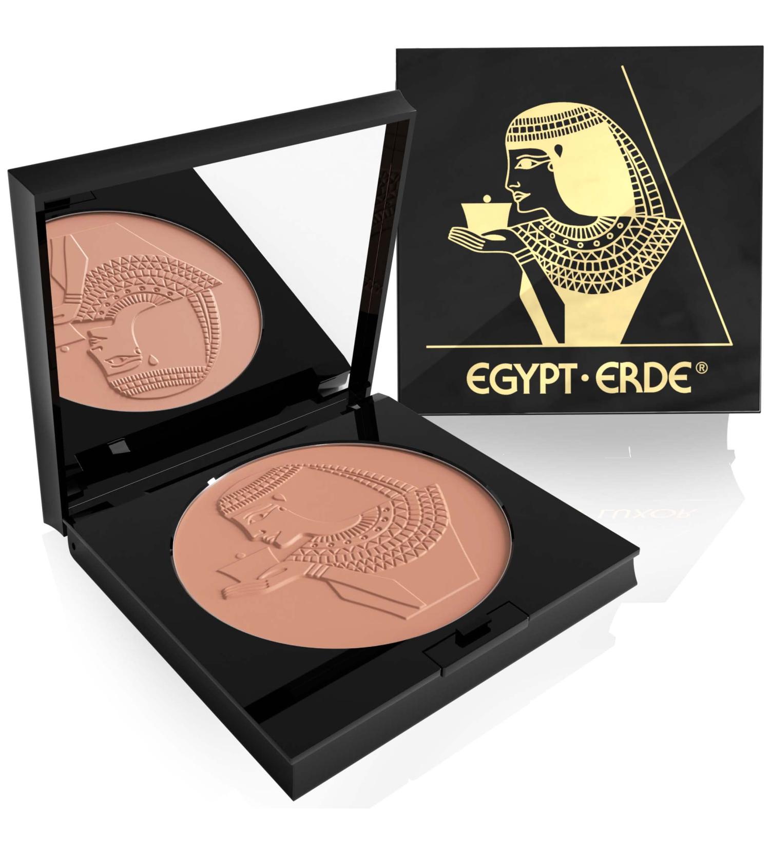 Cutifem Egypt-Erde Compact Powder Pearl Highlighter No.2 Vegan Natural Makeup 11g | Dermatologically Tested Facial Powder - Buy Online on GoSupps.com