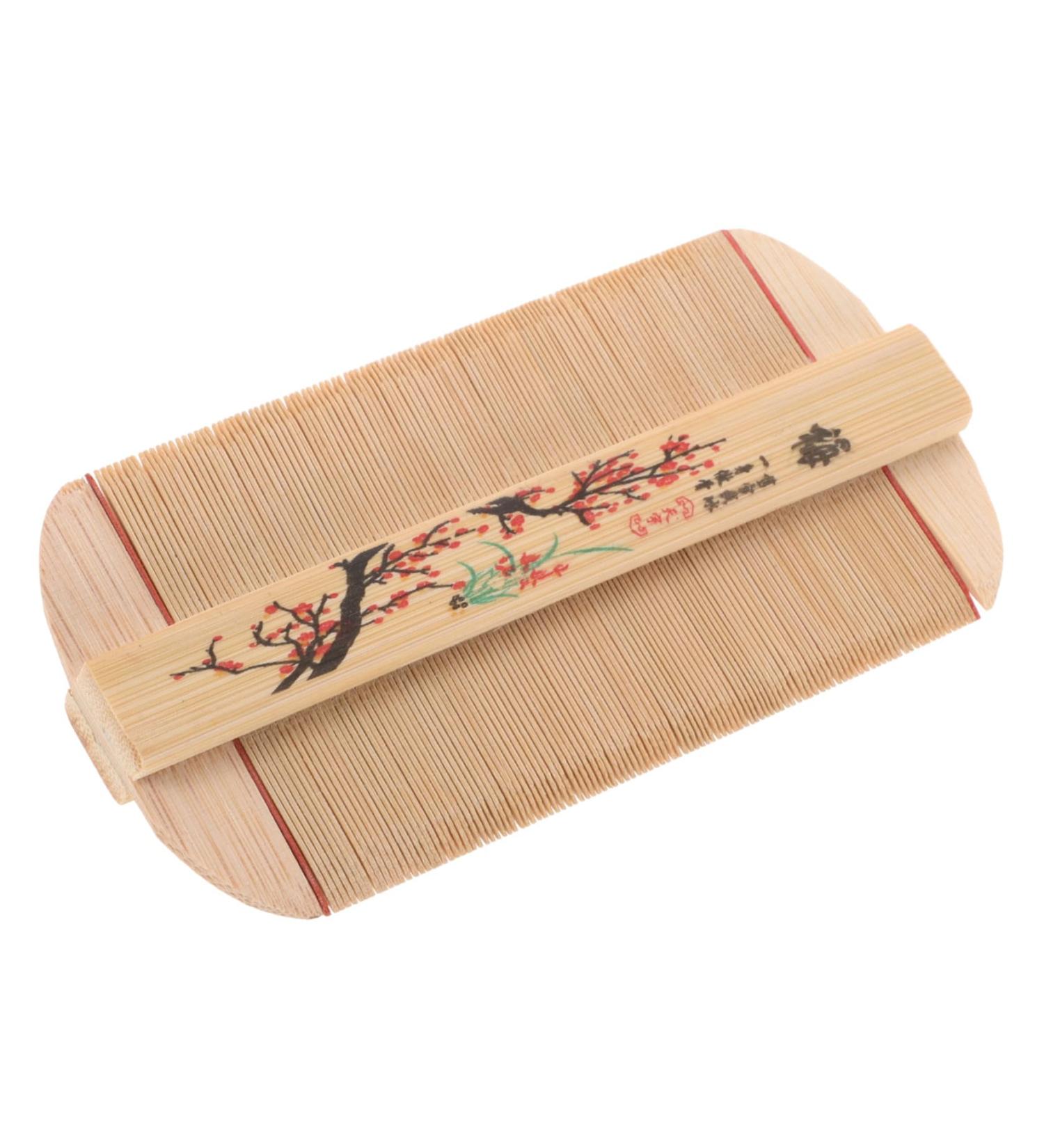 Peigne Bambou Dents Ultra-fines pour Toilettage Animaux D m leur Doux pour Chien et Chat Massage et Soin Du Chevelu Design Traditionnel R sistant pour Poils Fins et Sensibles - Buy Online on GoSupps.com
