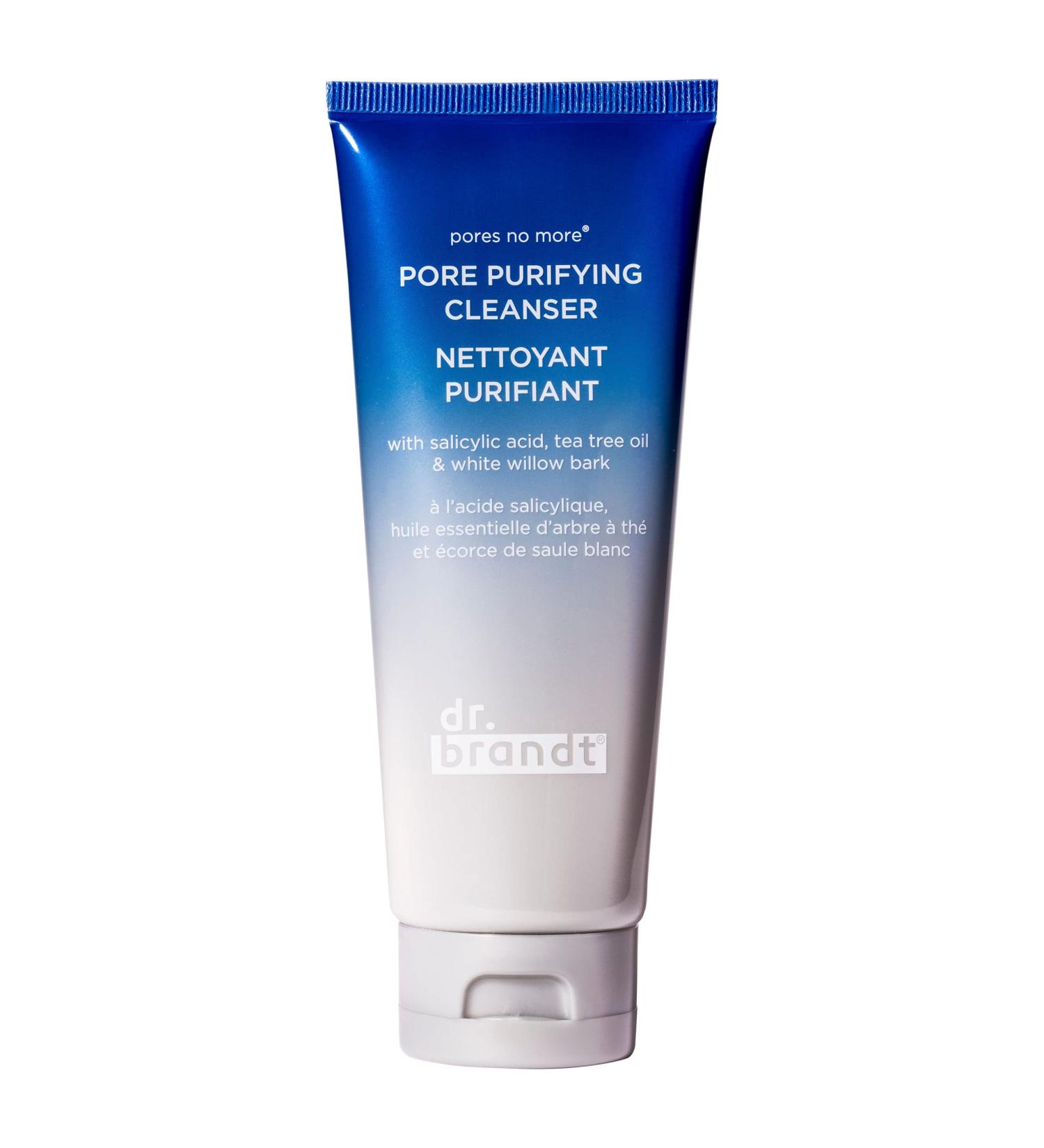Dr. Brandt Pores No More Pore Purifying Cleanser 3.5 fl oz - Salicylic Acid & Tea Tree Oil Formula for Clear Skin - Buy Online on GoSupps.com