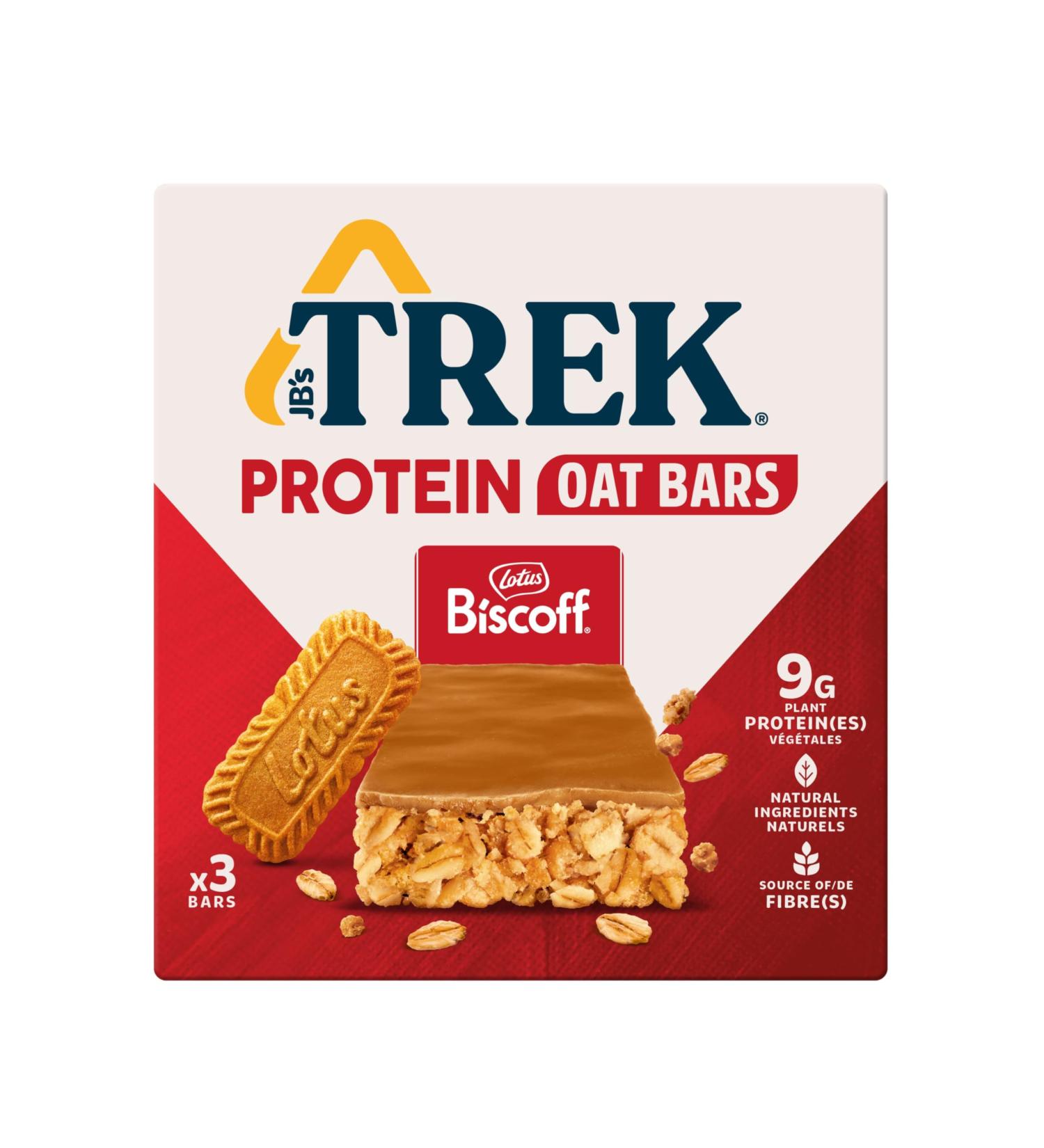 JB's TREK Flapjack Biscoff base de plantes Snack v g talien 50 g x 3 - Buy Online on GoSupps.com