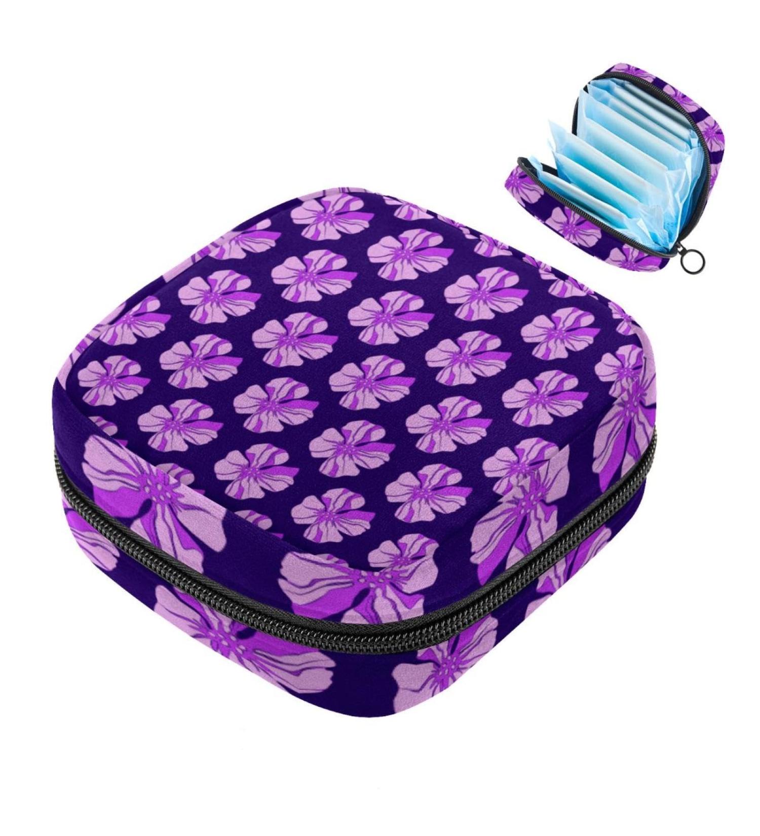 Seamless Women's Binding Bags | Flower Patterns | Large Menstrual Cup Pocket & Storage for Panty Liners & Tampons - Buy Online on GoSupps.com