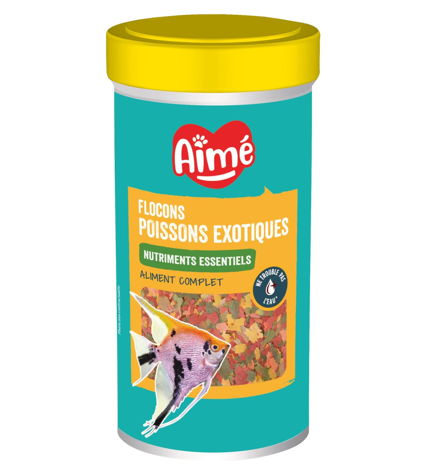 Aime Exotic Fish Food 250 ML for Aquariums - Pack of 2 - Buy Online on GoSupps.com