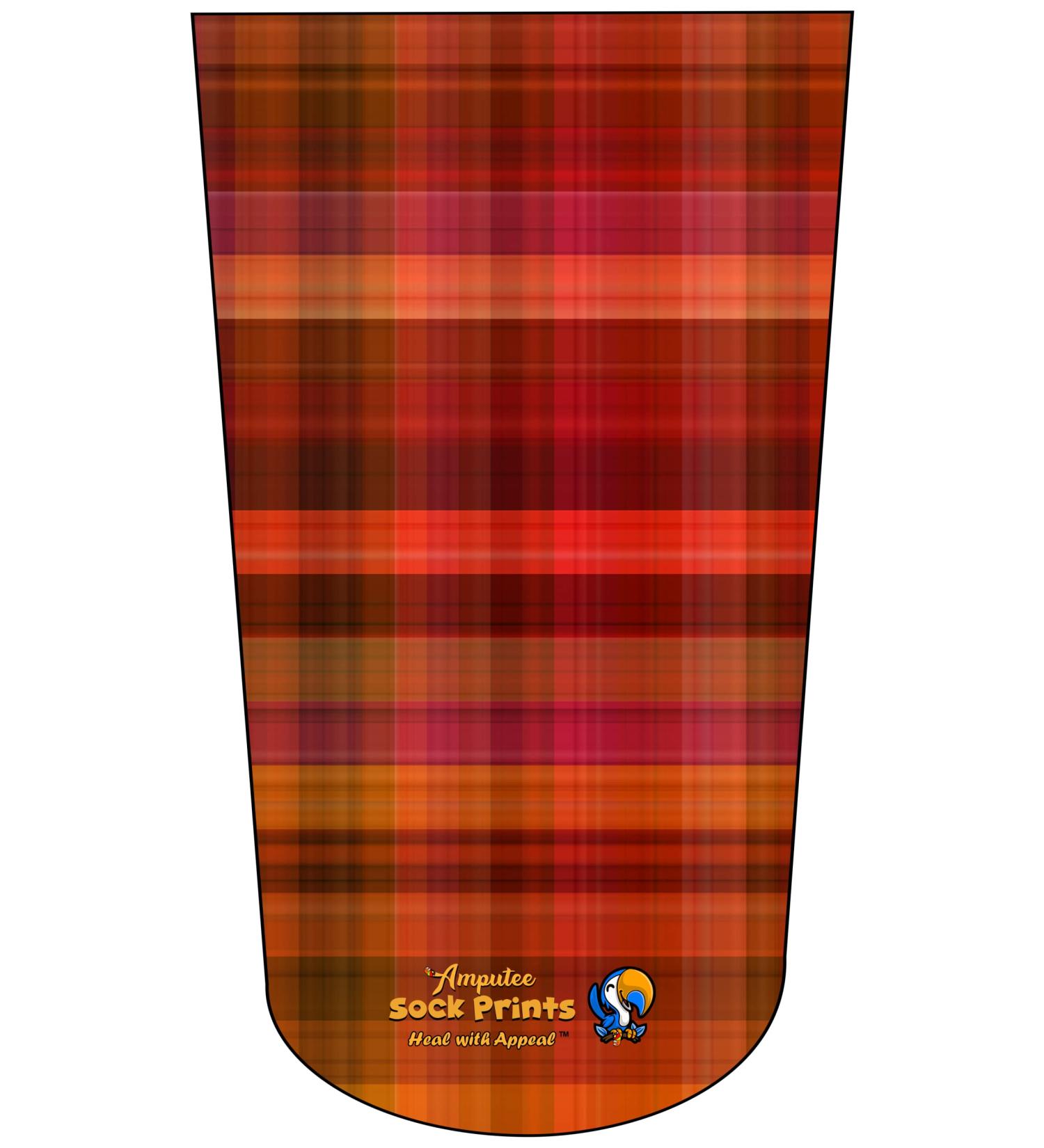 Amputee Sock BTKA Tartan V5 3PLY - Small to Large Sizes - Buy Online on GoSupps.com