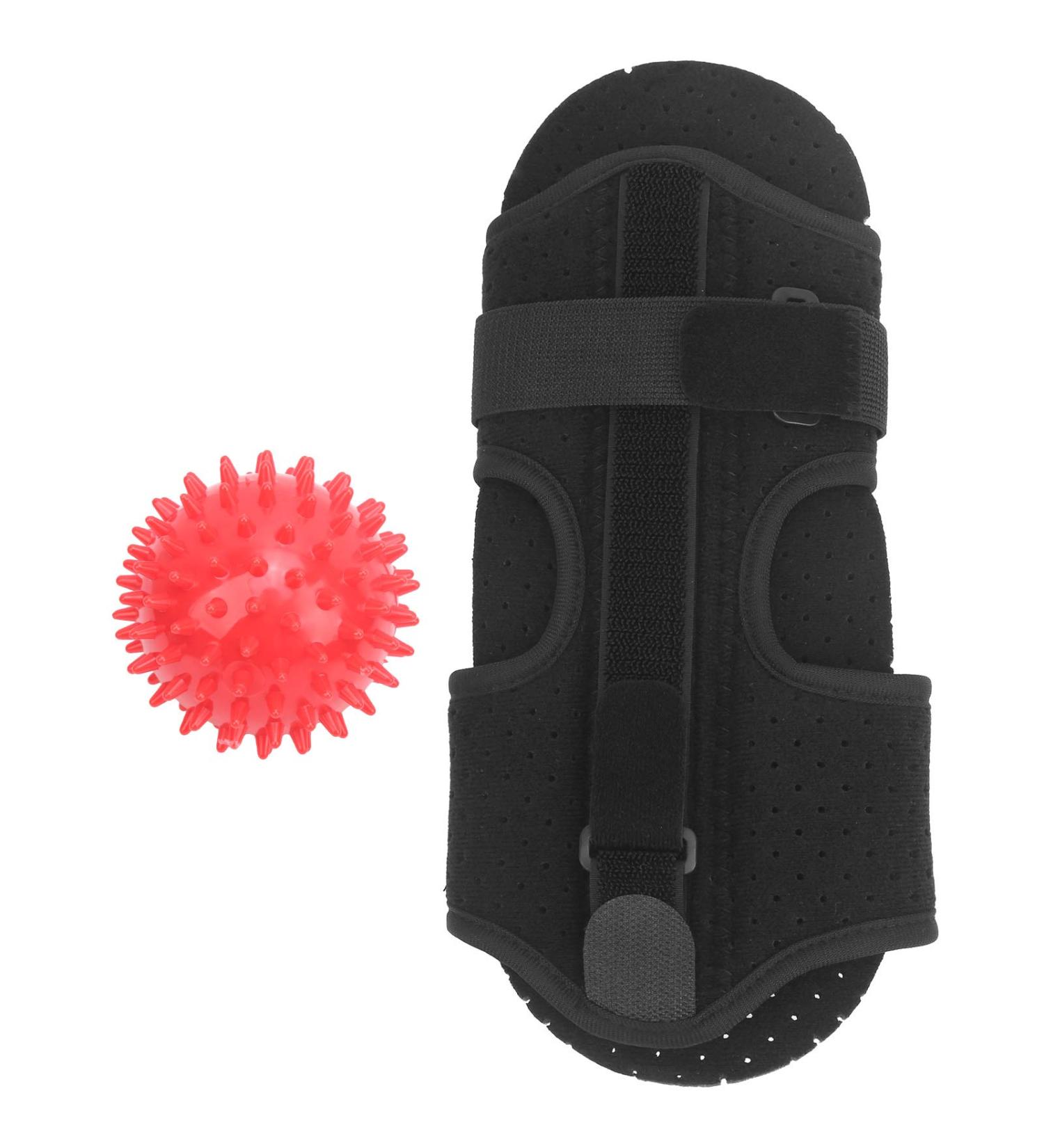 Plantar Fasciitis Brace & Foot Drop Orthosis - Ankle Support Splint for Stability | Includes PVC Sphere | Ideal for Adults | International Shipping Available - Buy Online on GoSupps.com