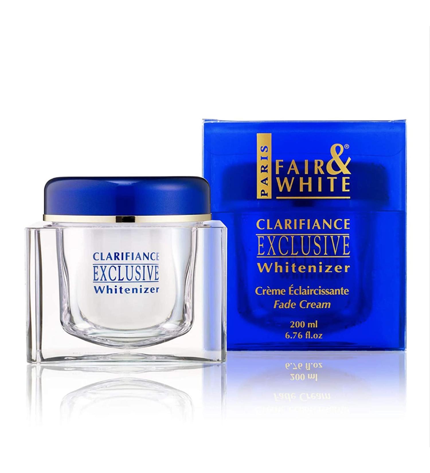 FAIR & WHITE Exclusive Skin Brightening Cream 200ml - Dark Spot Cream for Face & Body - Even Skin Tone & Dark Circle Prevention - Buy Online on GoSupps.com