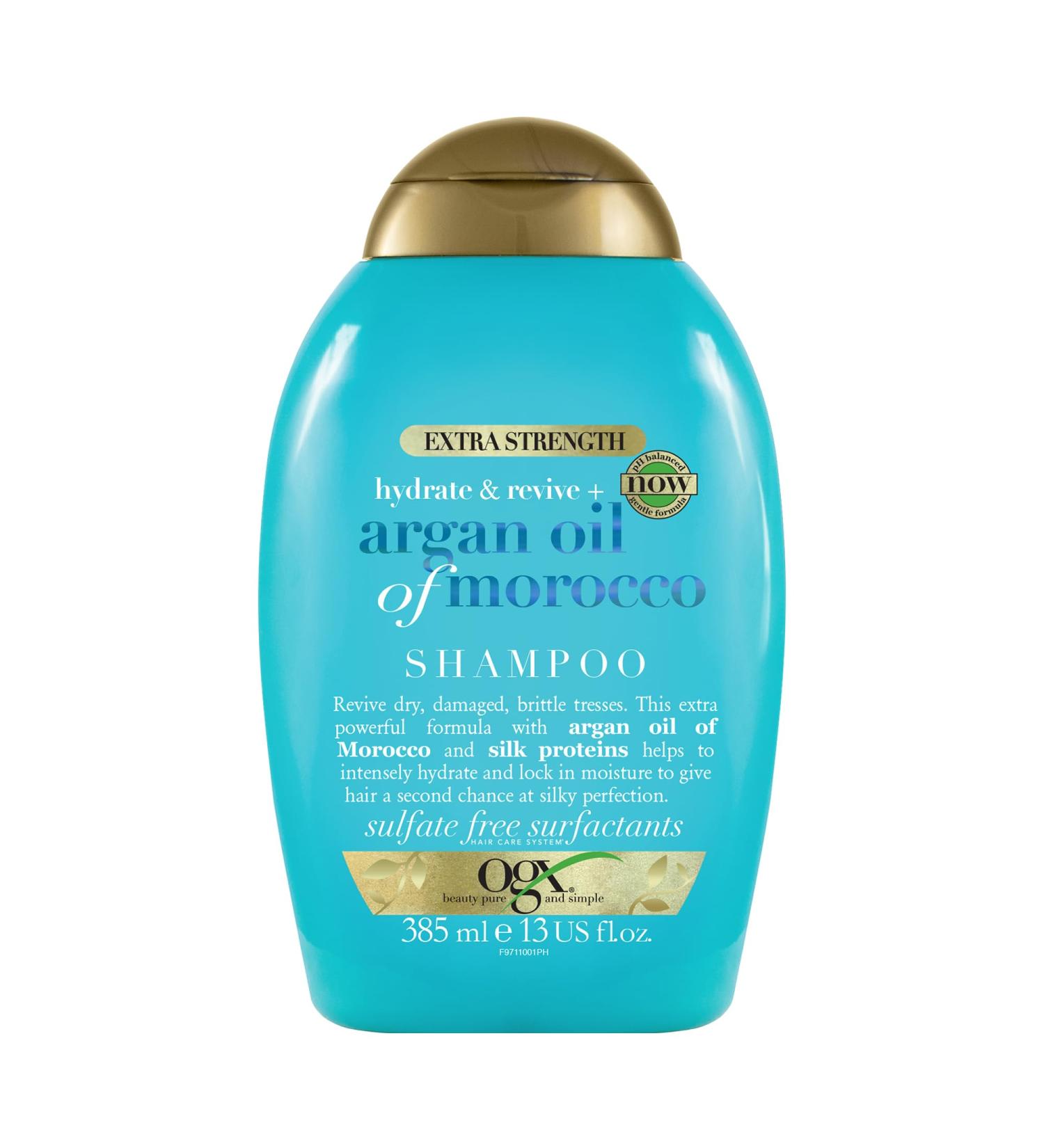 ORGANIX Ogx Extra Argan Oil Shampoo 385 ml - Buy Online on GoSupps.com