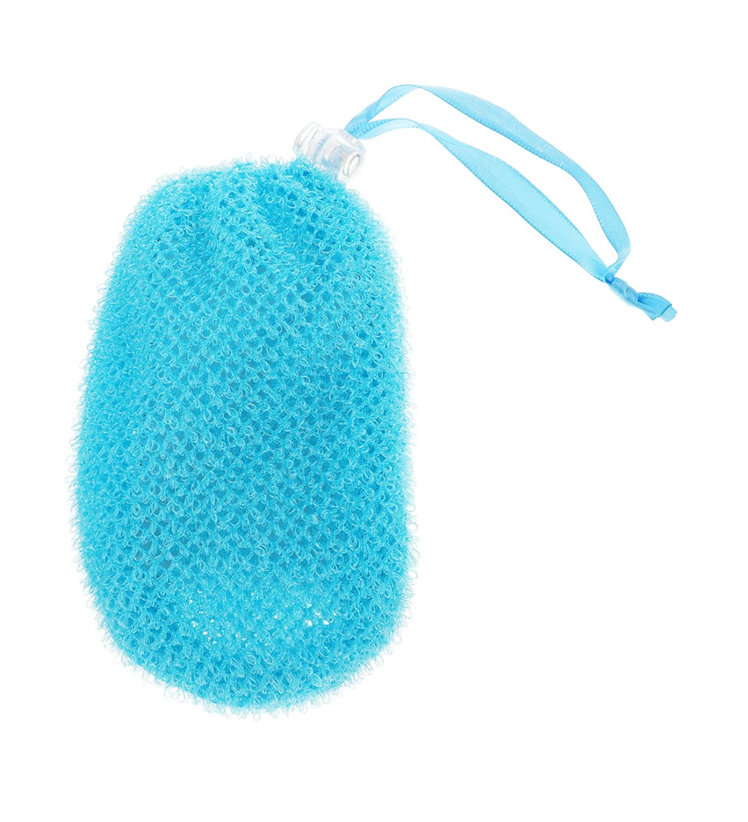 Exfoliating Soap Bag Pouch - Soft Body Scrubber with Drawstring for Bath & Shower | Soap Saver & Facial Cleaning Tool - Buy Online on GoSupps.com