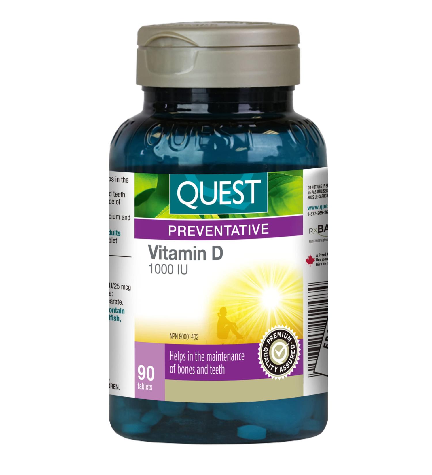 QUEST-VITAMIN D - Buy Online on GoSupps.com