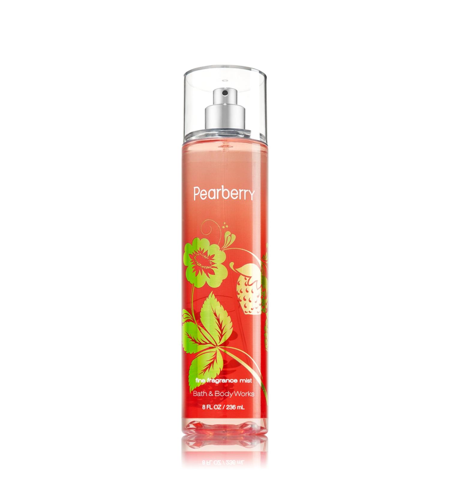 Bath & Body Works Pleasures Pearberry Body Splash 8 oz