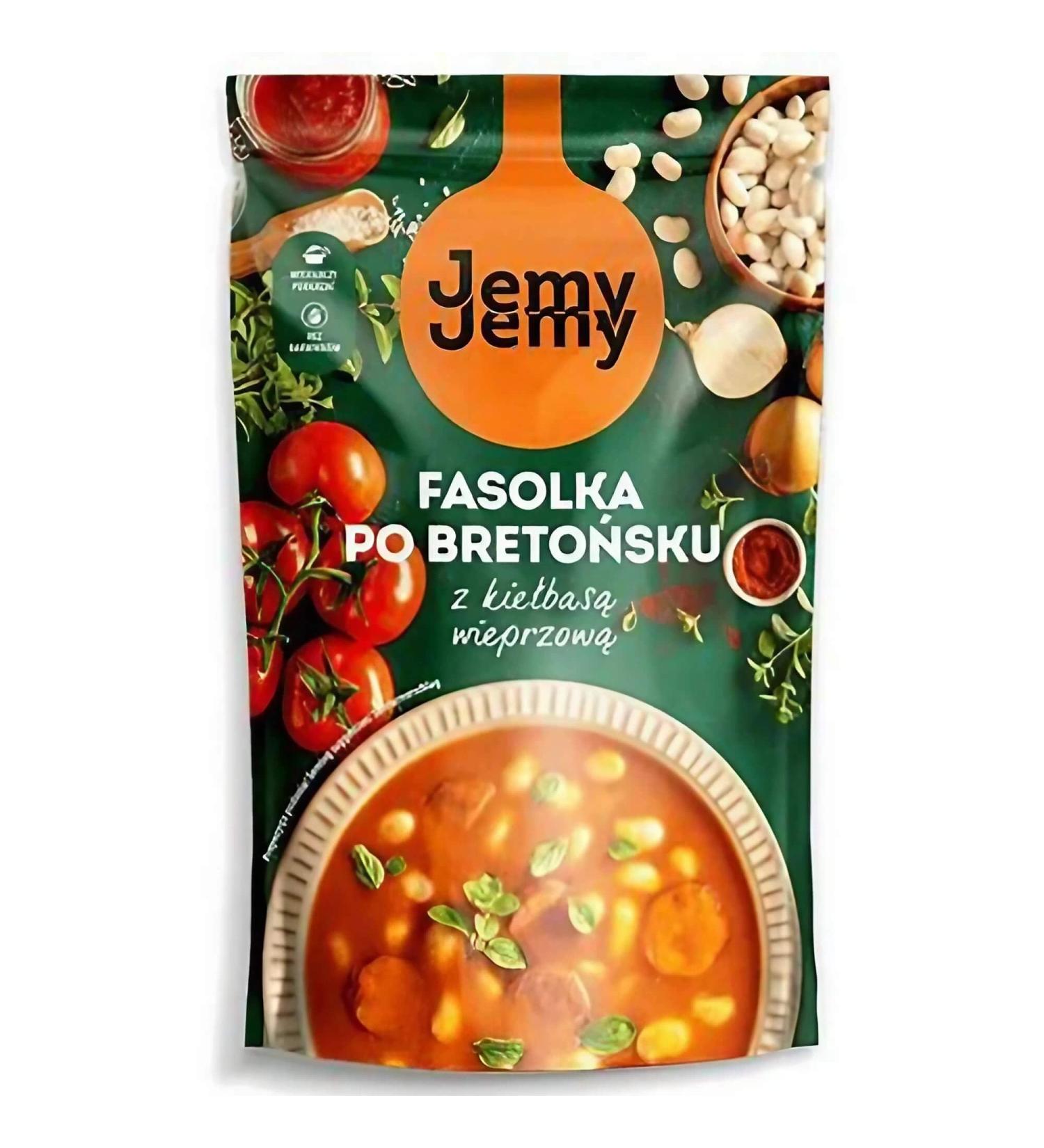 rumarkt Jemy Jemy Pack of 6 Bean Stews with Smoked Sausages 6 x 400g