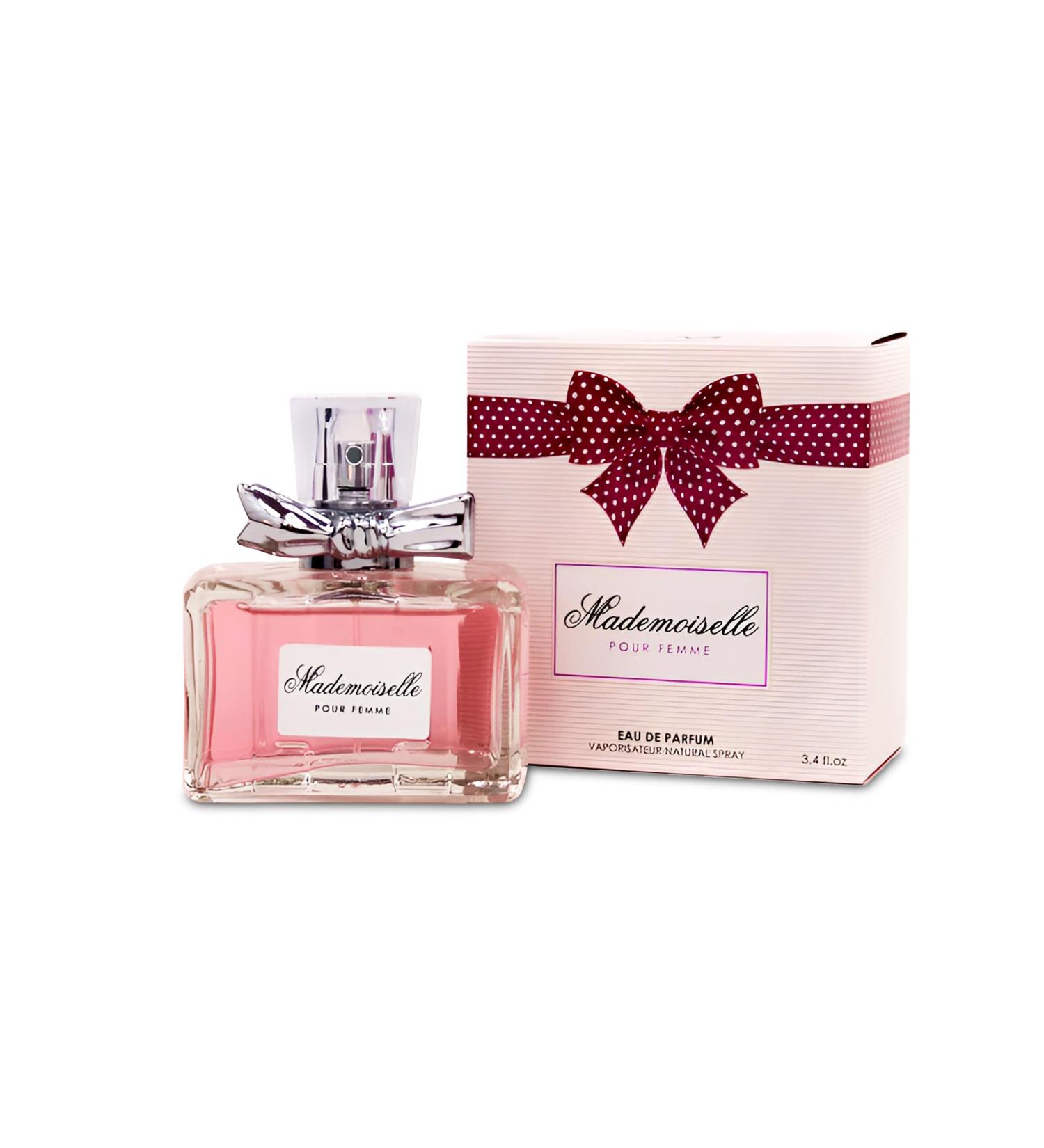 Women's Spray Perfume Mademoiselle Long Lasting Eau De Parfum Cologne for Women Refreshing Floral Fragrance for Casual Use Ideal Holiday Gift 3.4 Fl Oz - Buy Online on GoSupps.com