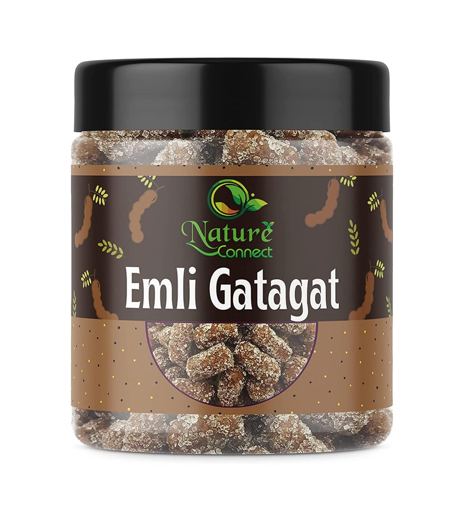 Nature Connect Imli Gatagat Candy 250 gm | Sweet and Sour Tamarind Candy_Packing May Vary