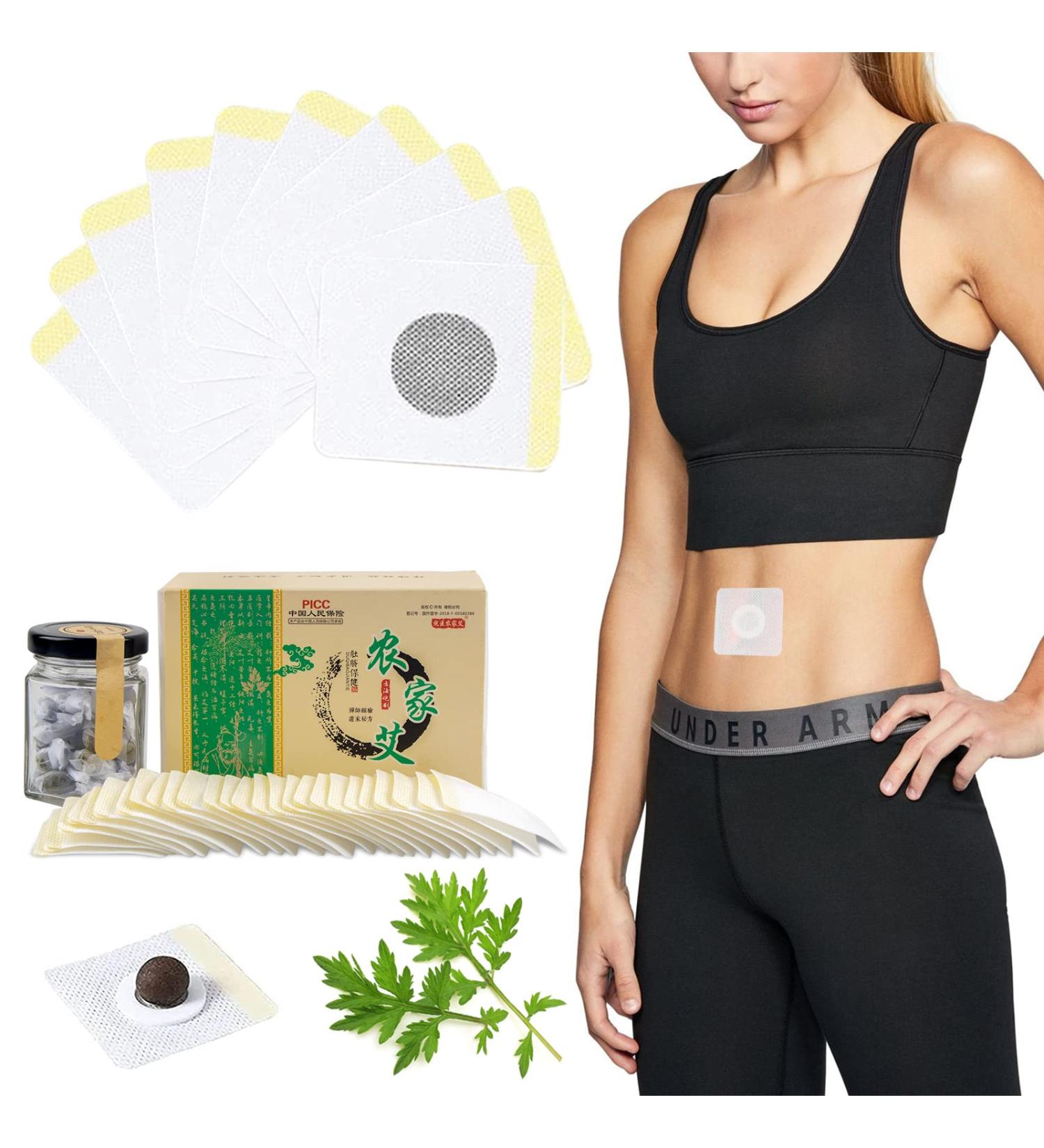 30PCS Ancient Belly Pellet: Herbal Mugwort Navel Sticker for Healthy Tummy - Buy Online on GoSupps.com