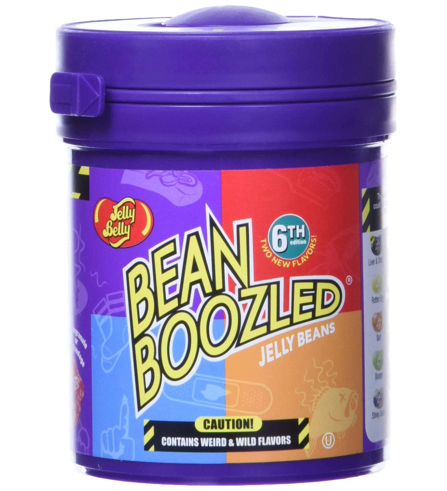 Jelly Belly BeanBoozled Mystery Bean Dispenser 4th Edition | Assorted Flavors 3.5oz (Pack of 1) - Buy Online on GoSupps.com