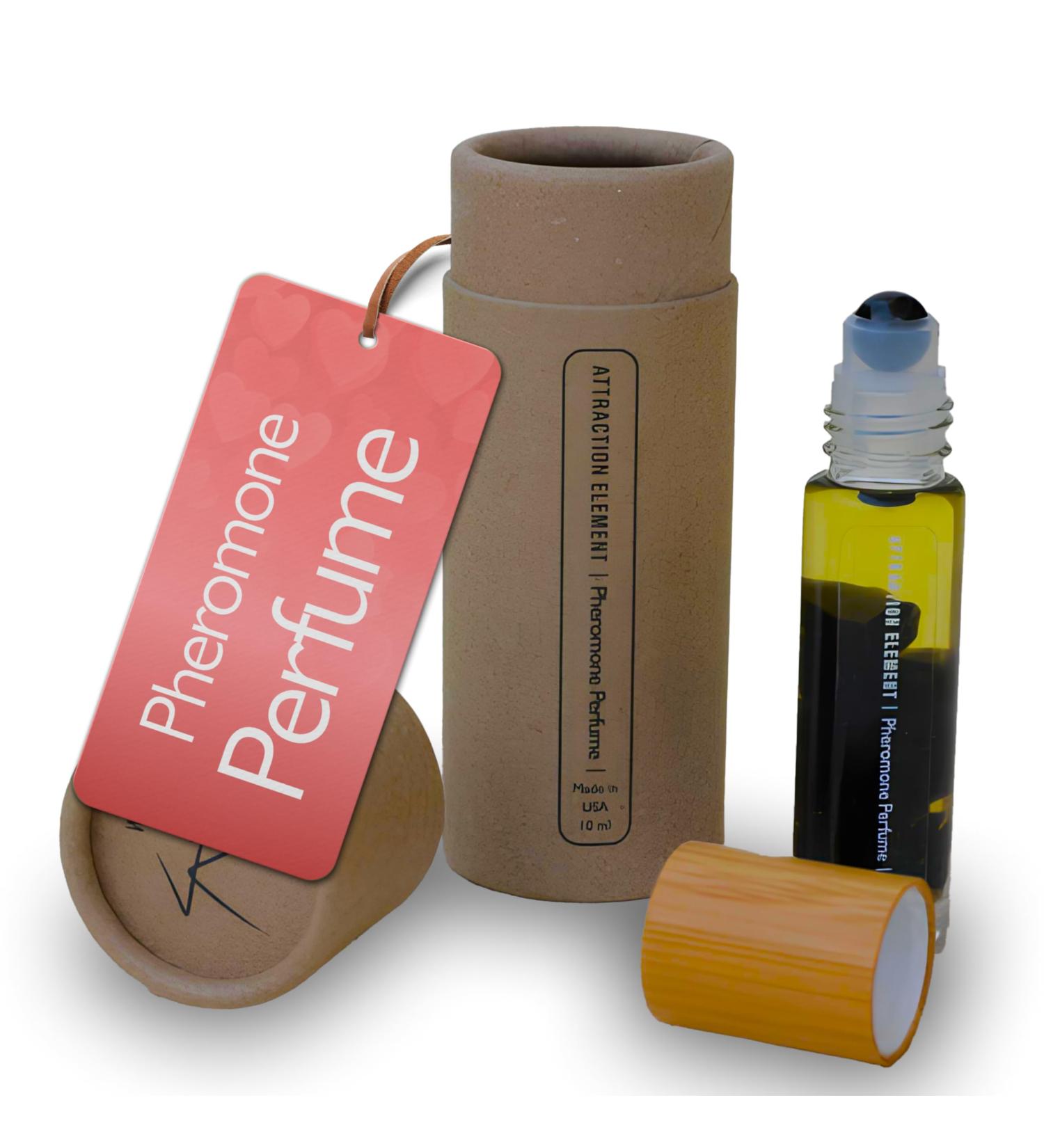Pheromone Perfume with Infused Essential Oils - Obsidian Roll - Attraction Element with Long-Lasting Scent - Unisex For Men and Women - Buy Online on GoSupps.com