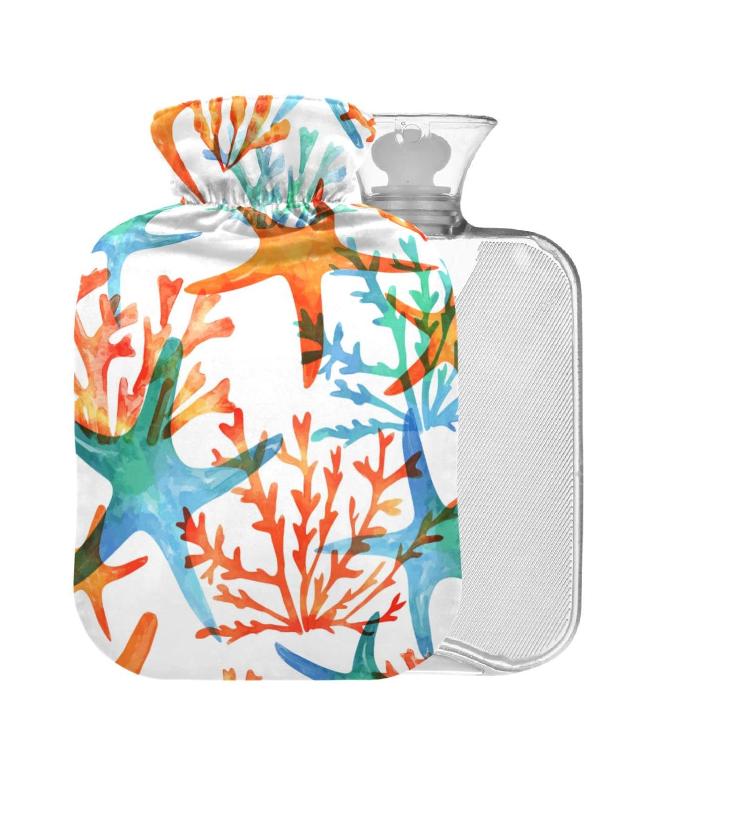 Starfish Hot Water Bottle 2L | Large Warm Water Bag for Pain Relief | Ideal for Kids Men & Women | Fast International Shipping - Buy Online on GoSupps.com