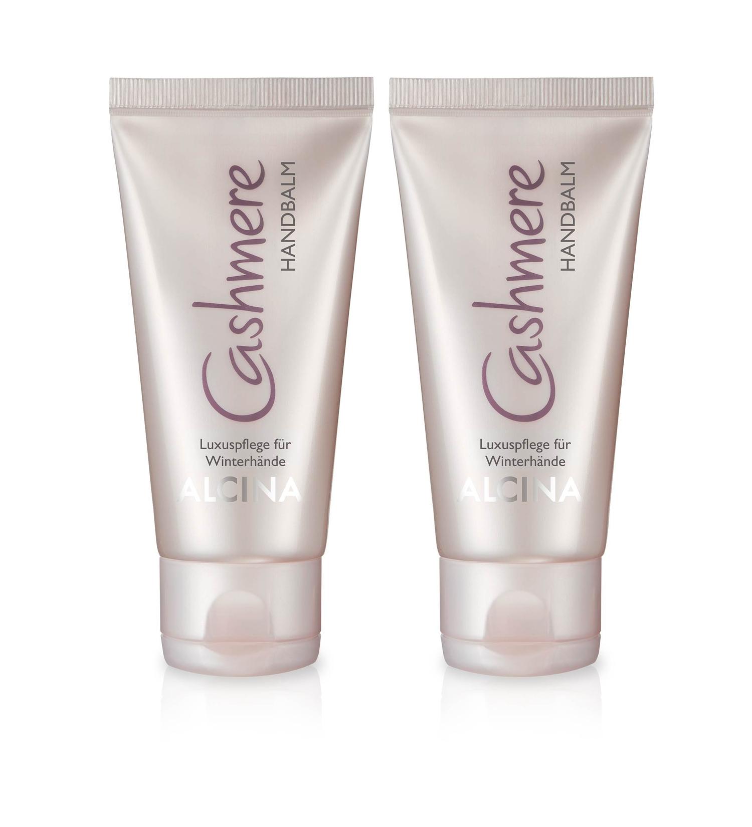 ALCINA Cashmere Handbalm 2x50ml - Luxury Winter Skin Care for Smooth Moisturized Hands | International Shipping Available - Buy Online on GoSupps.com