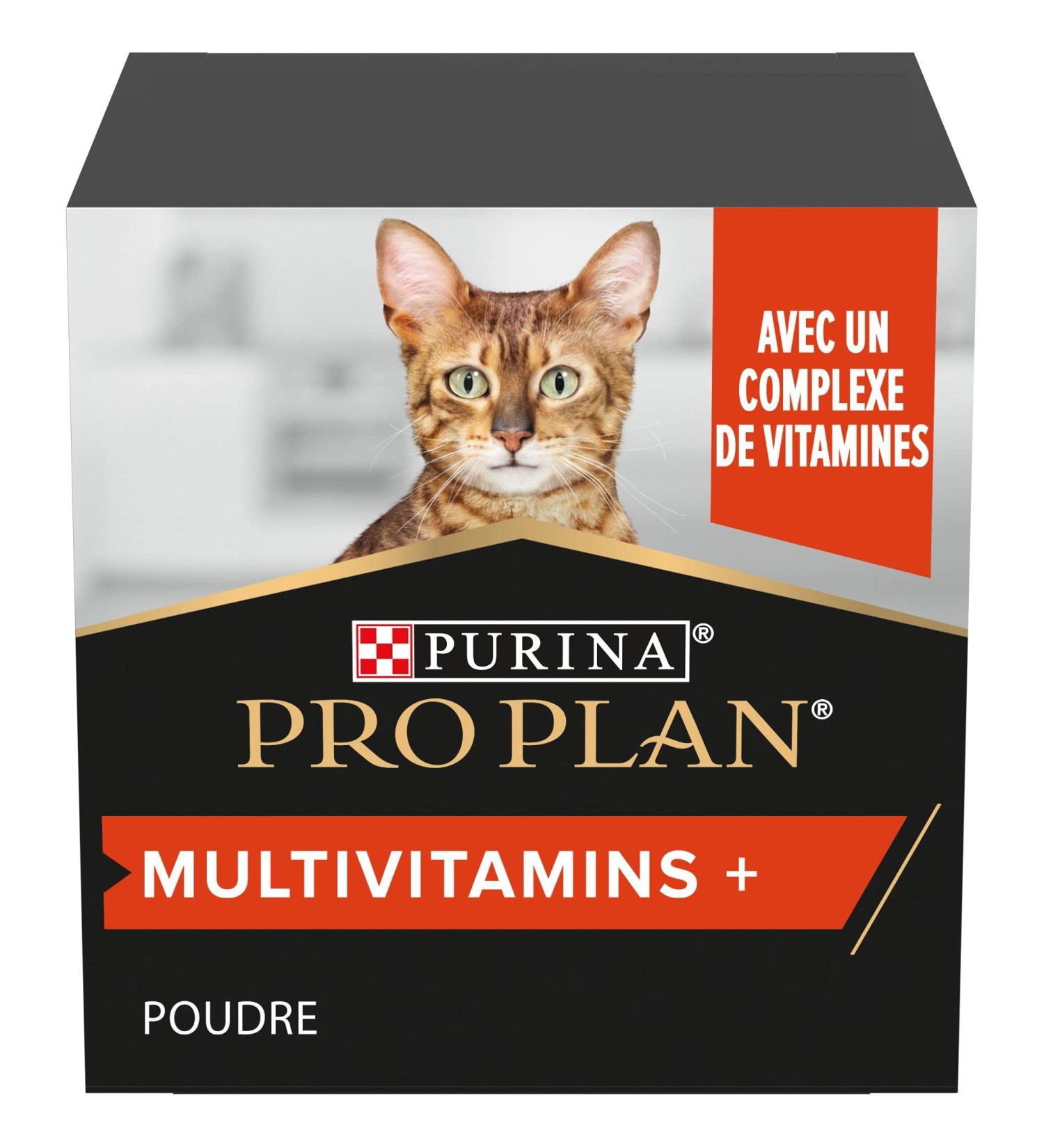 PURINA PRO PLAN | Multivitamins+ | Powder | Complementary food | Cat | 60g box - Buy Online on GoSupps.com