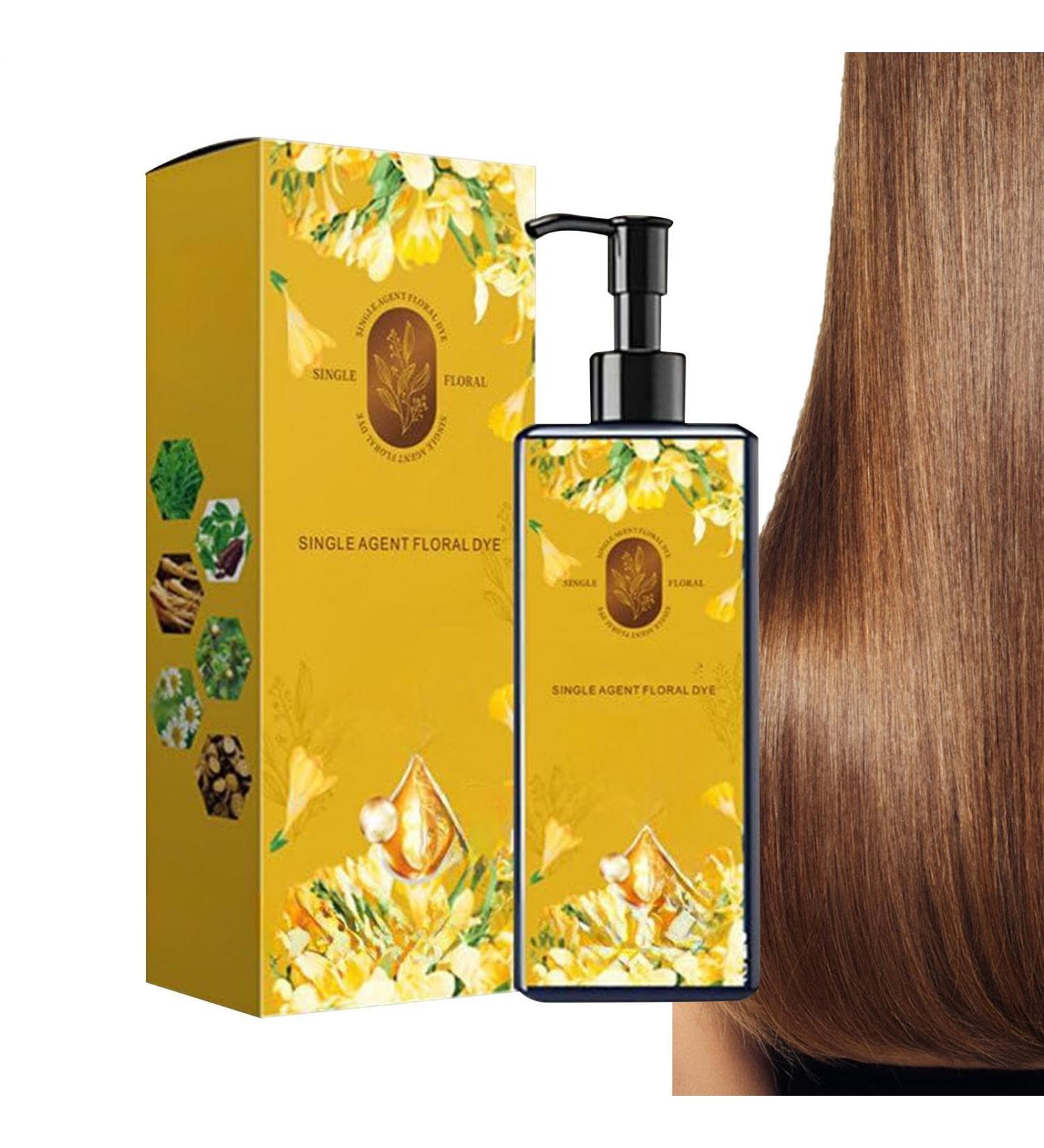 Nourishing Hairs Color plantbased hair dye hair dye shampoo hair dye natural plant extract hair dye longlasting plantbased hair color for brown - Buy Online on GoSupps.com