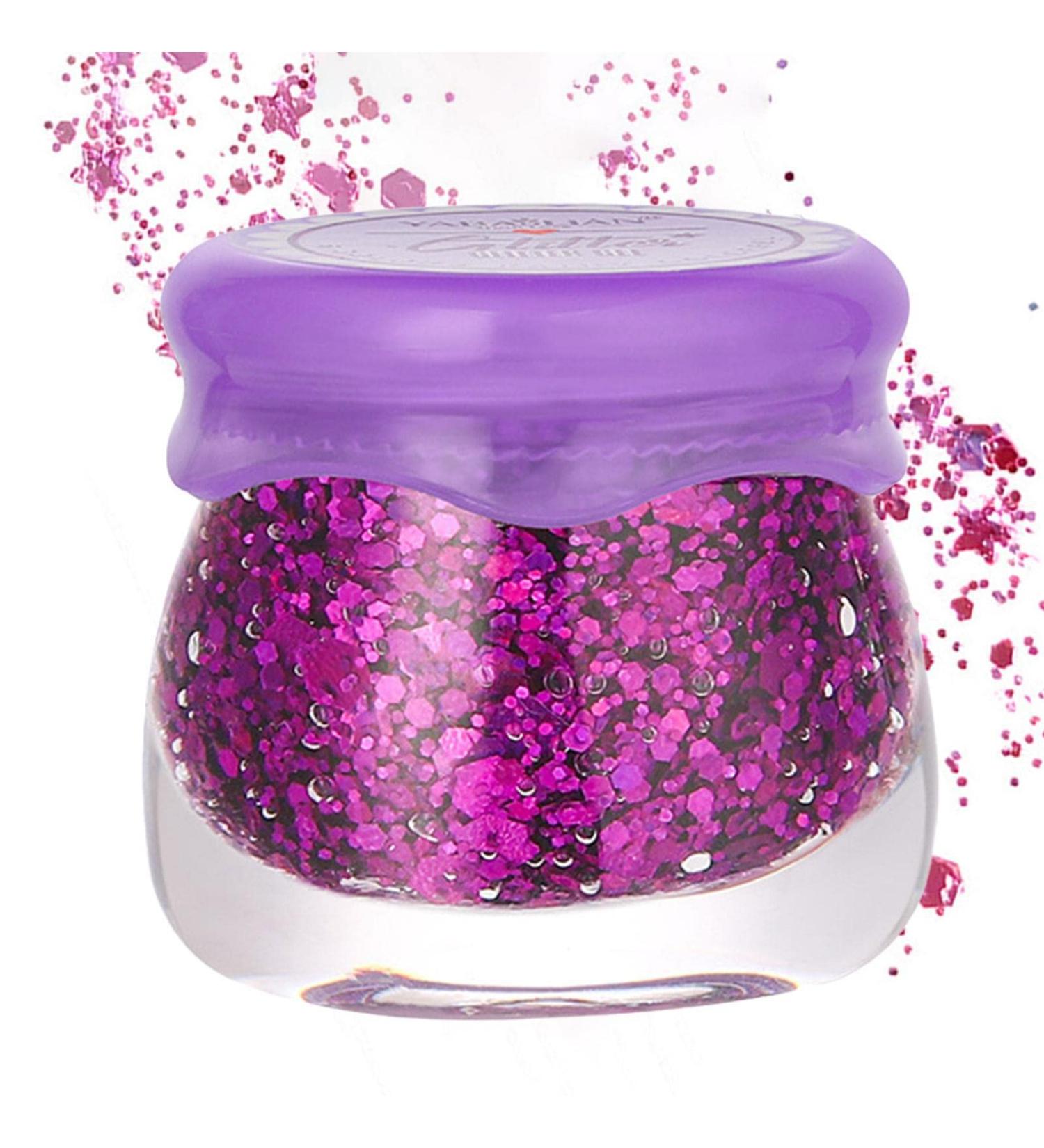  Teksome Face and body gel 6 mermaid glitters | Sparkling holographic gel sweat-resistant for nails lips face hair - Buy Online on GoSupps.com