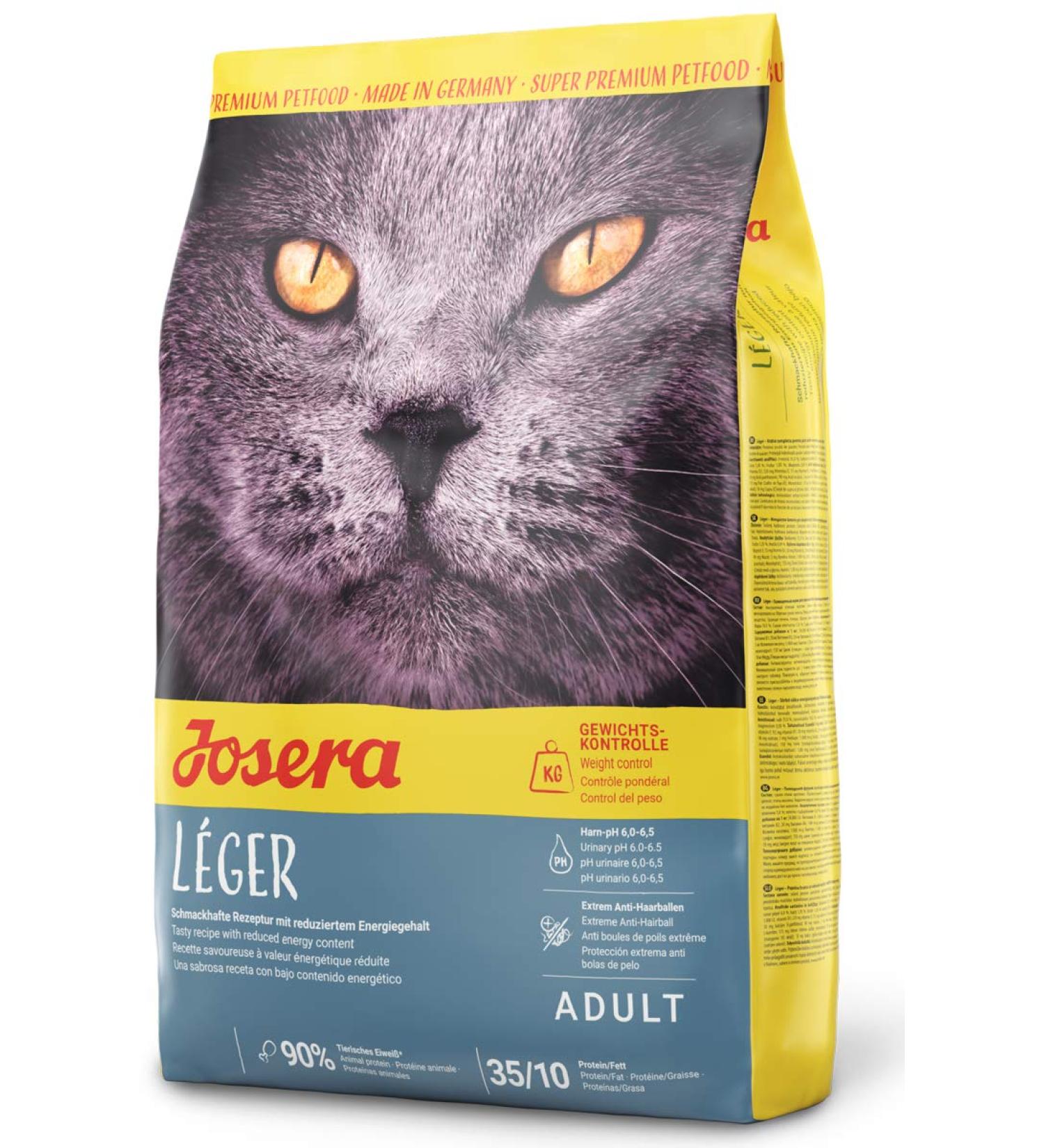 Josera L ger Cat Food 400g | Low Fat Super Premium Dry Food for Adult Cats | International Shipping Available - Buy Online on GoSupps.com