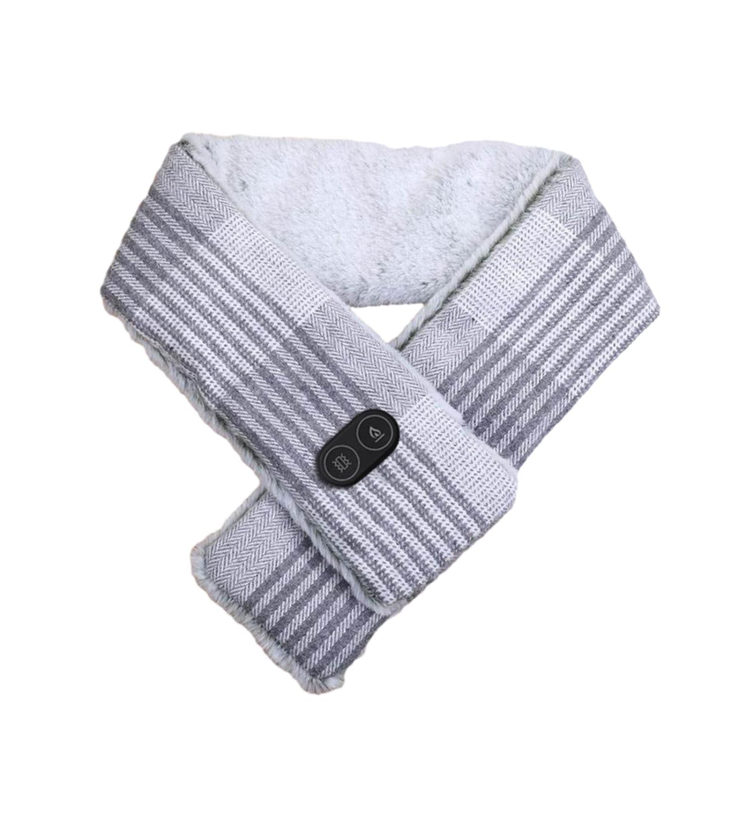 Vansza Neck Massage Device with Heat | Neck Heating Pillow & Bandage for Pain Relief & Relaxation - Buy Online on GoSupps.com