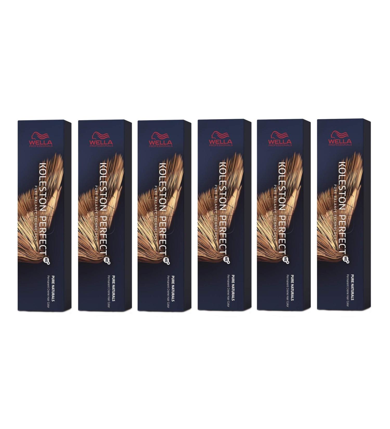 6er Wella Koleston Perfect ME+ 66/44 Dark Blonde Intensive Red Intensive 60 ml