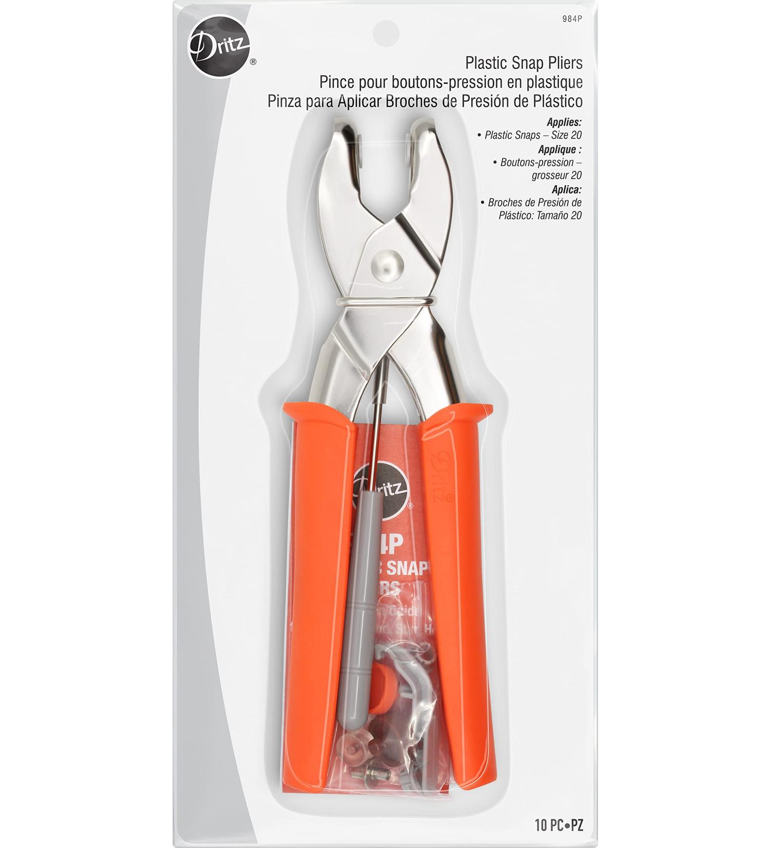 Dritz Snap Pliers for Plastic Snaps Snap Pliers Metal - Buy Online on GoSupps.com