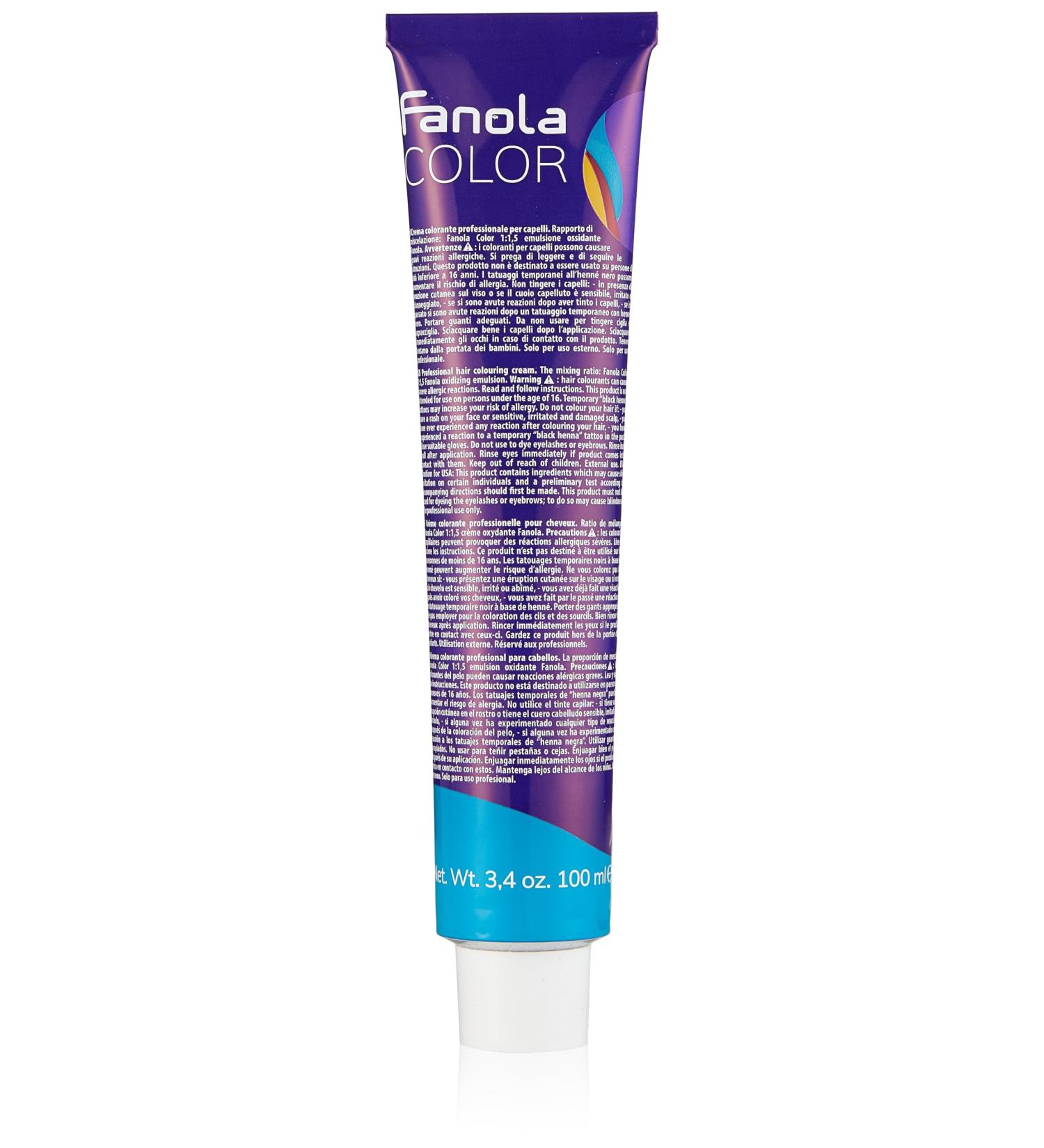 Fanola 4.6 Brown Red 100mL Professional Permanent Hair Dye - Intense Red Color for Vibrant Results - Buy Online on GoSupps.com